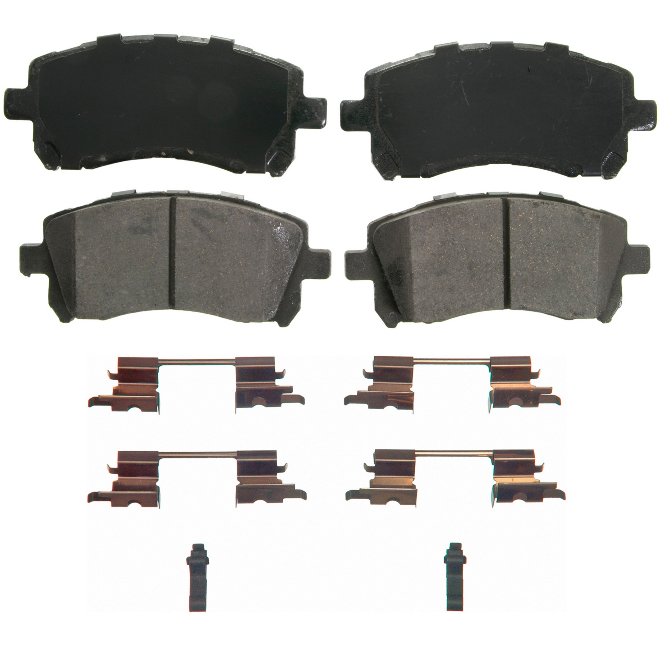 QuickStop Front Disc Brake Pad Set Ceramic