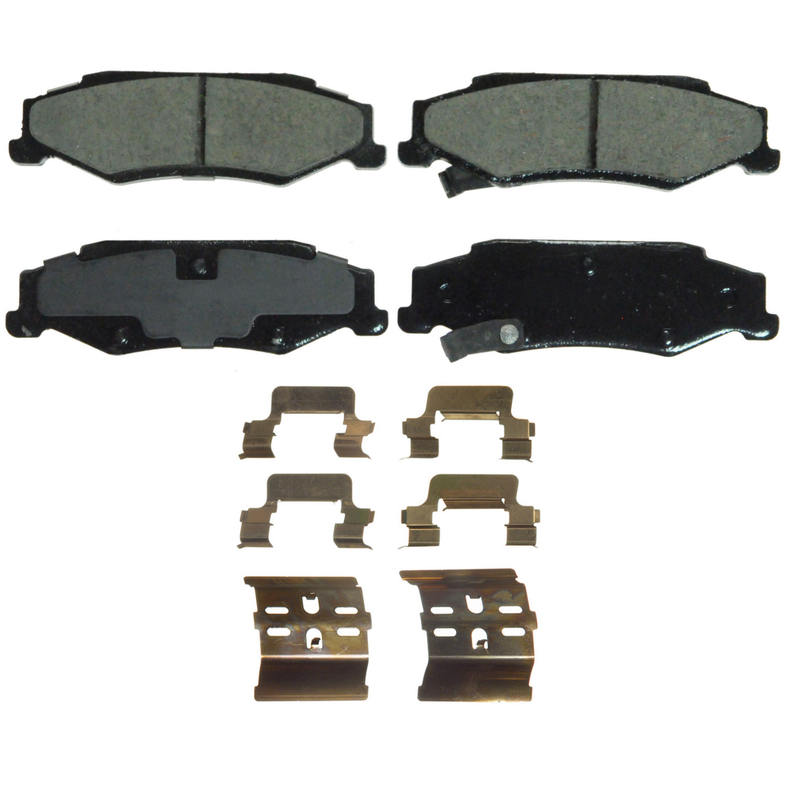 QuickStop Rear Disc Brake Pad Set Ceramic