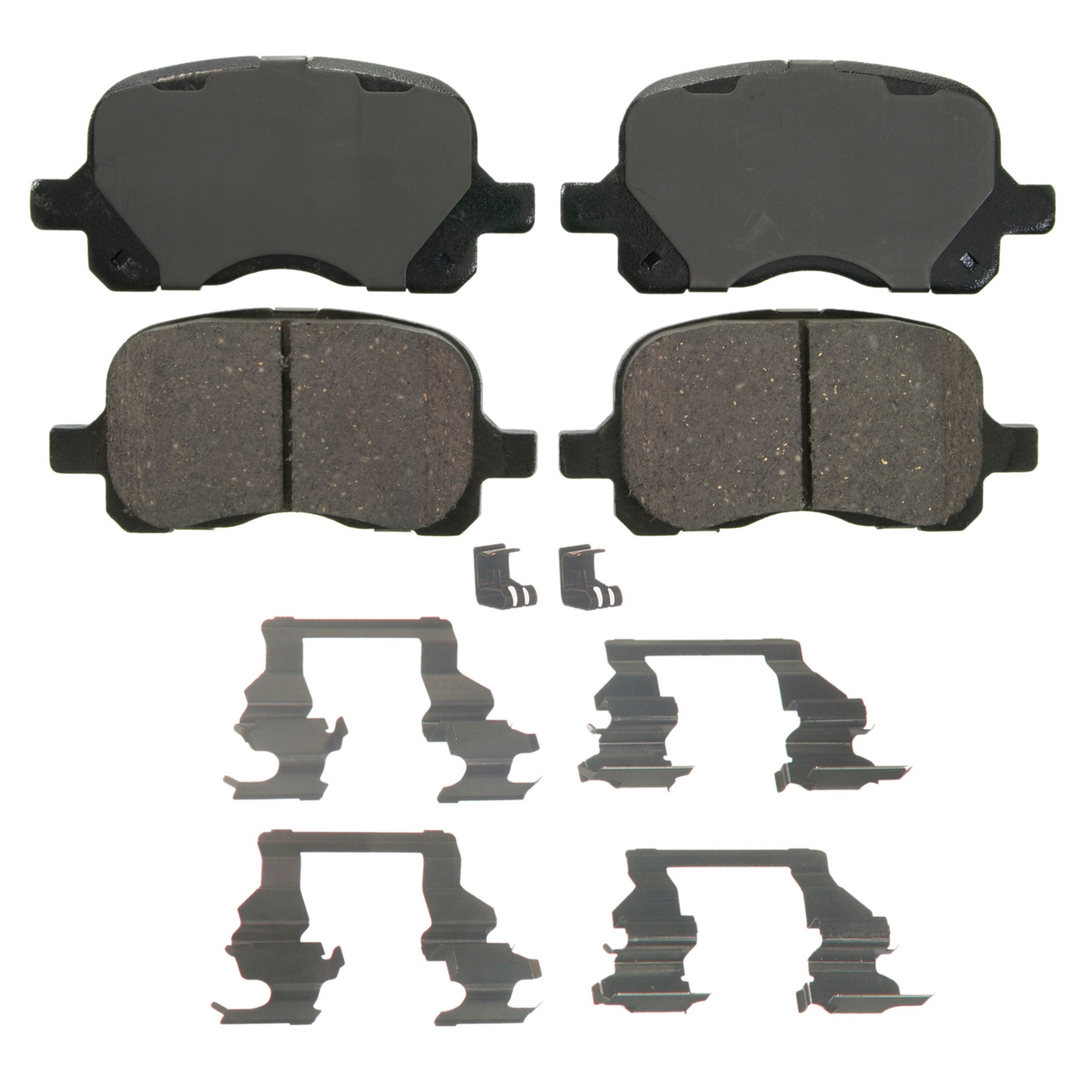 QuickStop Front Disc Brake Pad Set Ceramic