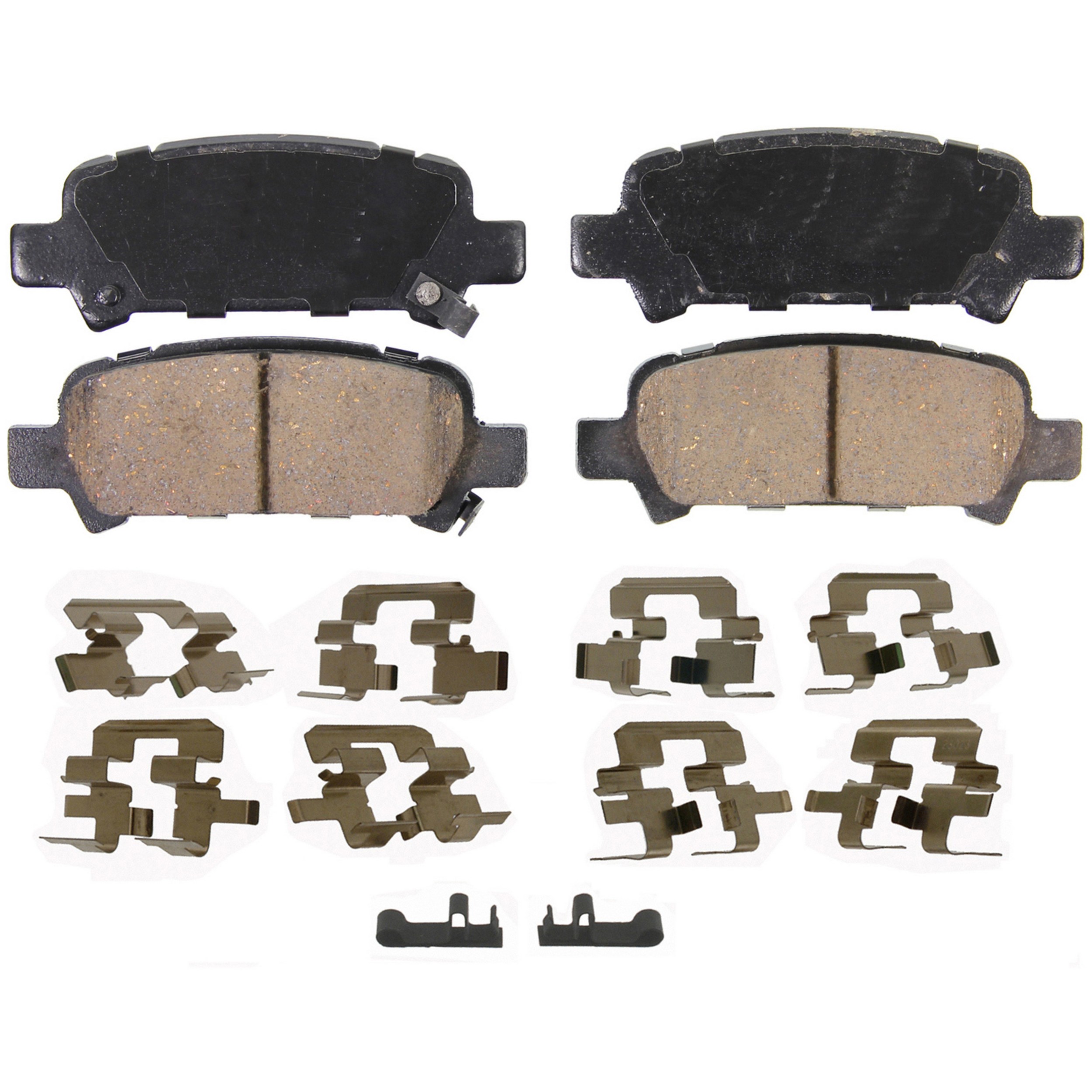 QuickStop Rear Disc Brake Pad Set Ceramic