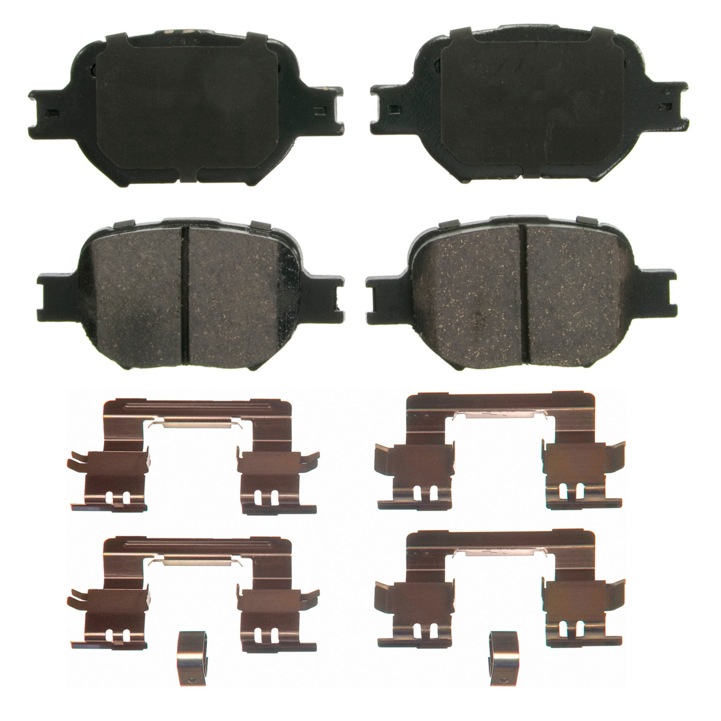 QuickStop Front Disc Brake Pad Set Ceramic