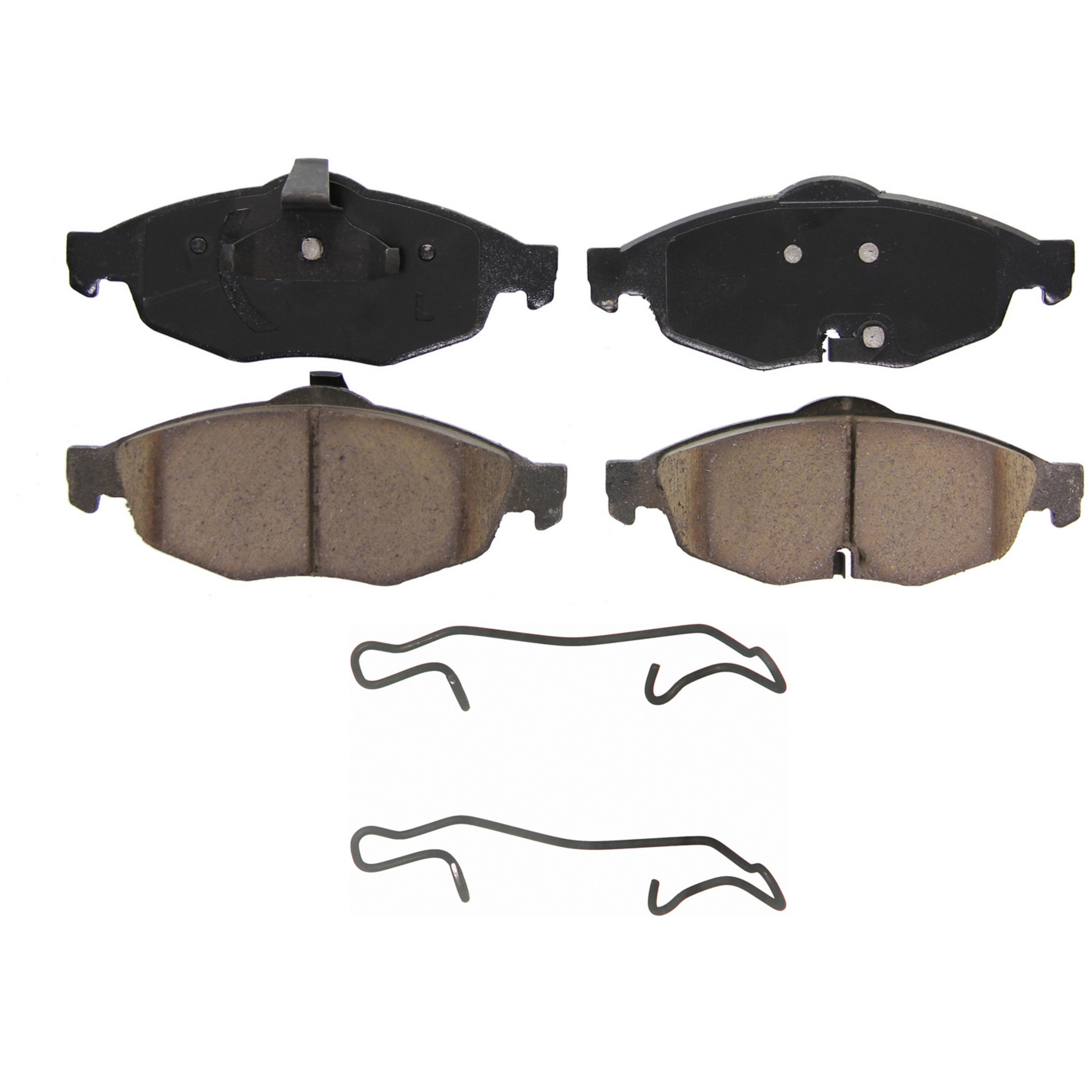 QuickStop Front Disc Brake Pad Set Ceramic