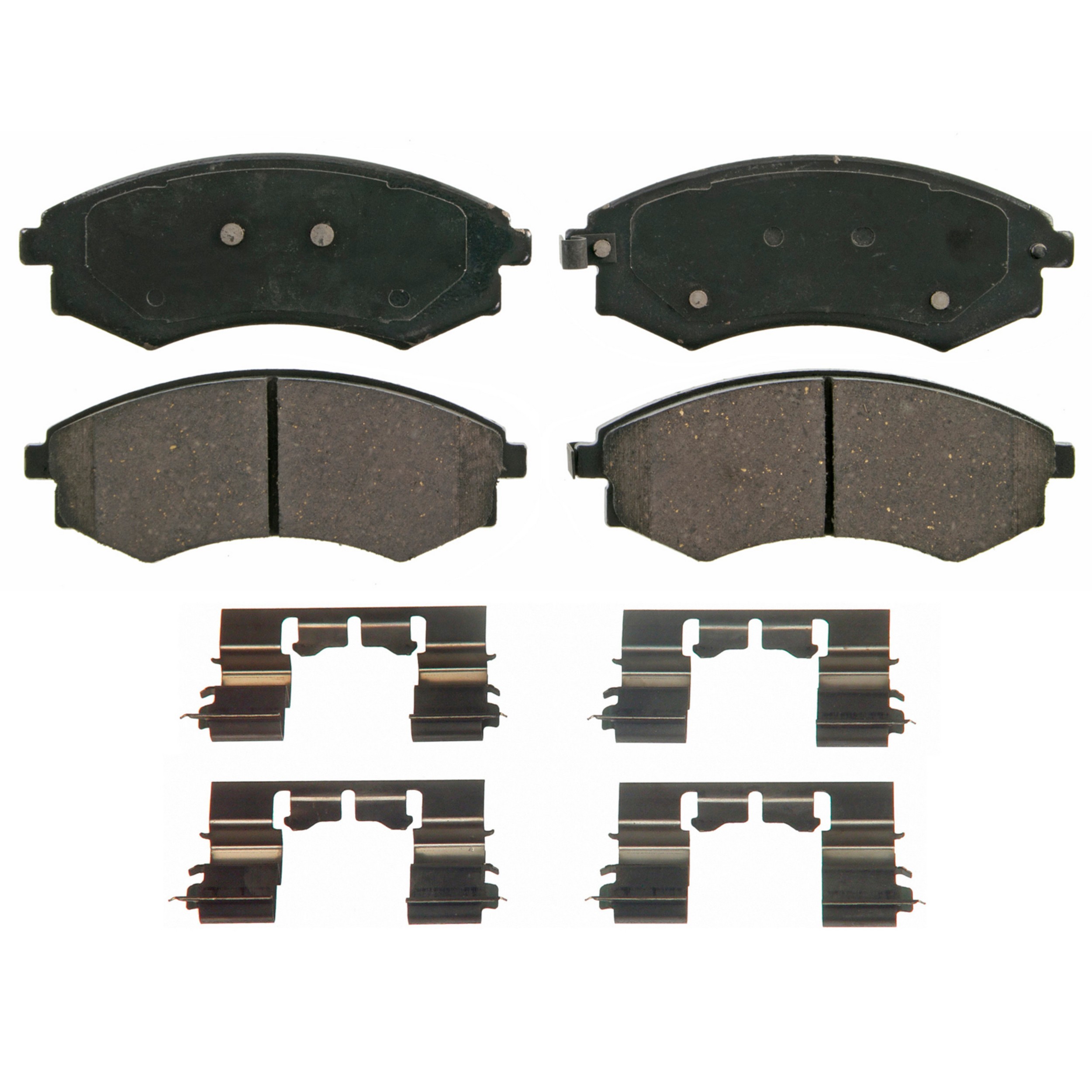 QuickStop Front Disc Brake Pad Set Ceramic