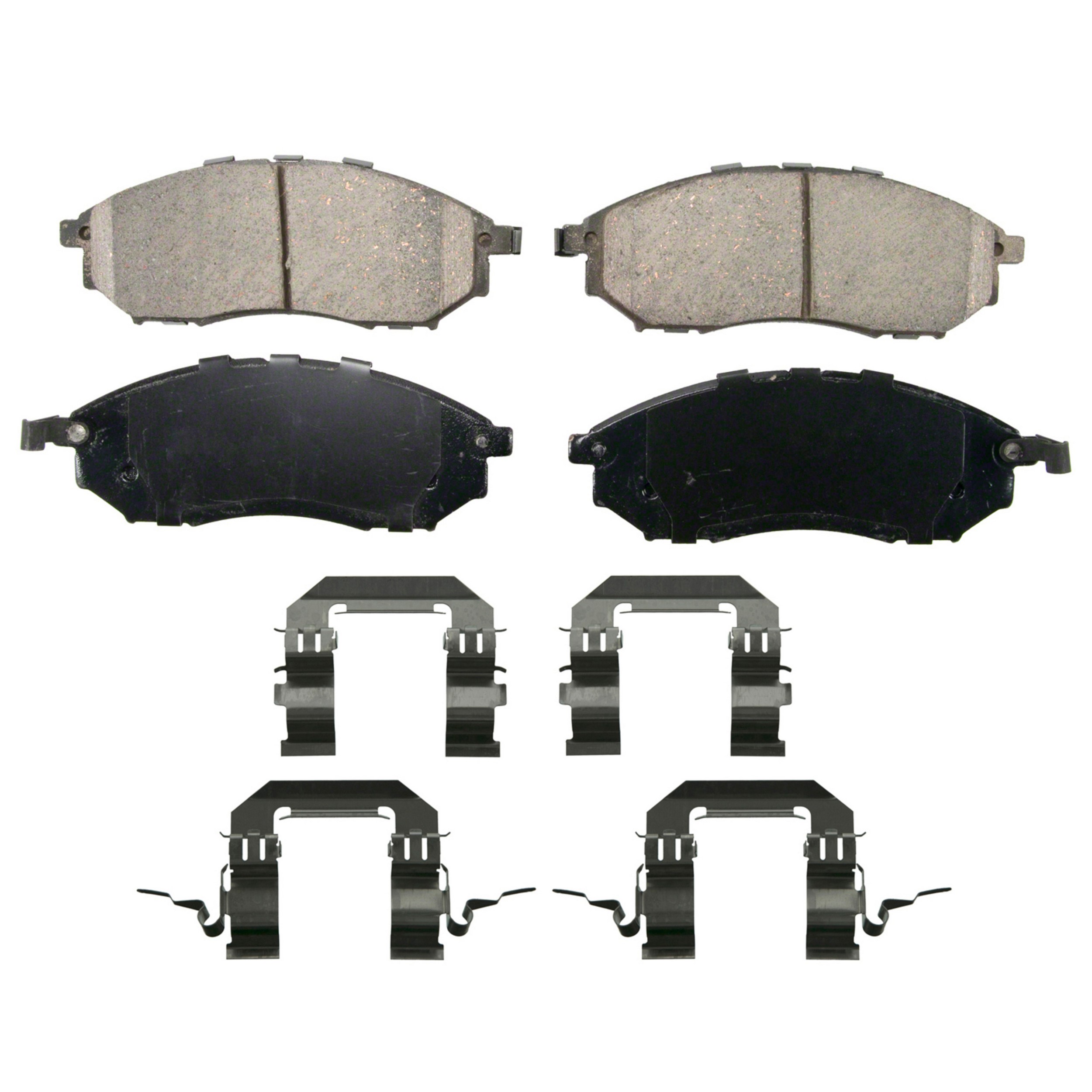 QuickStop Front Disc Brake Pad Set Ceramic
