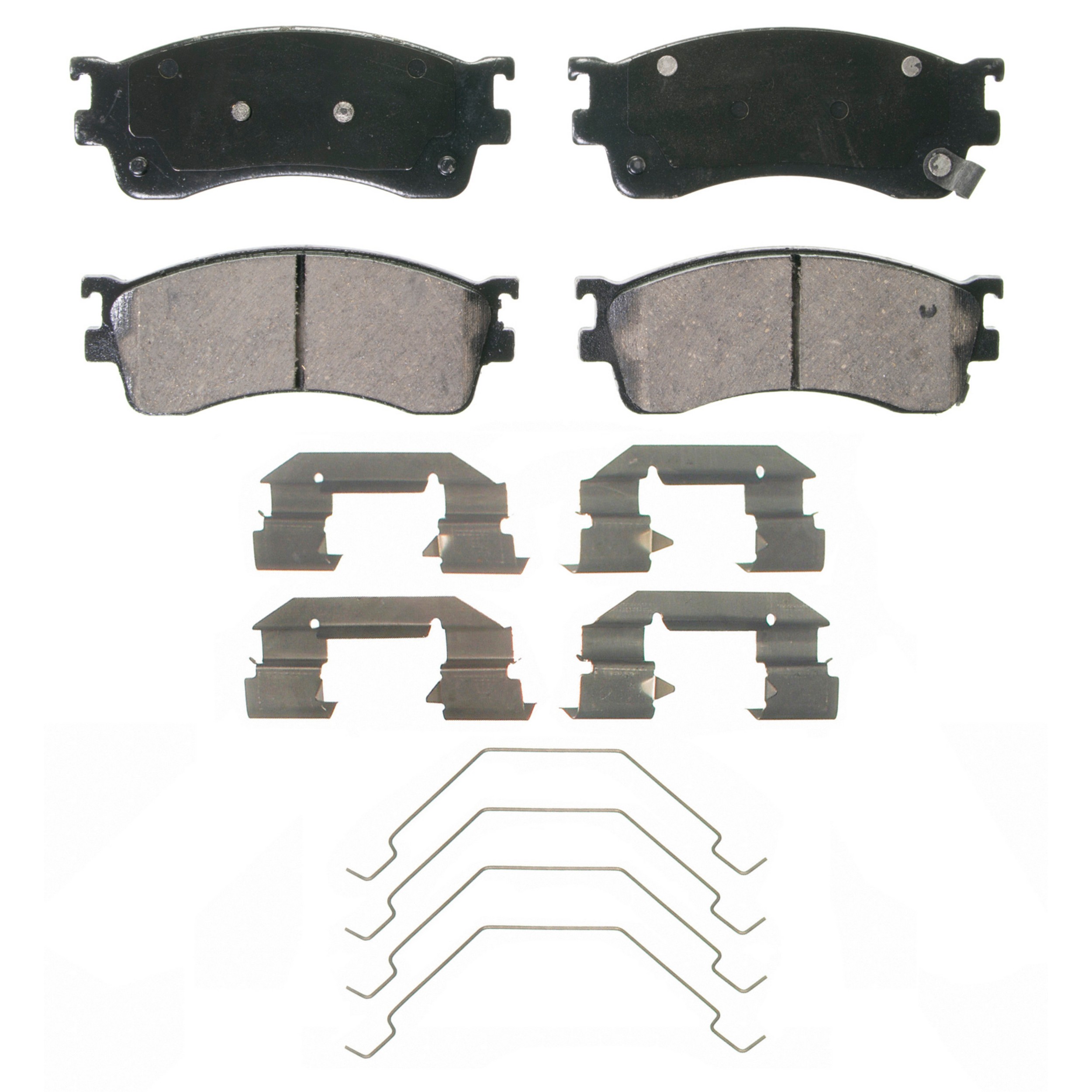 QuickStop Front Disc Brake Pad Set Ceramic