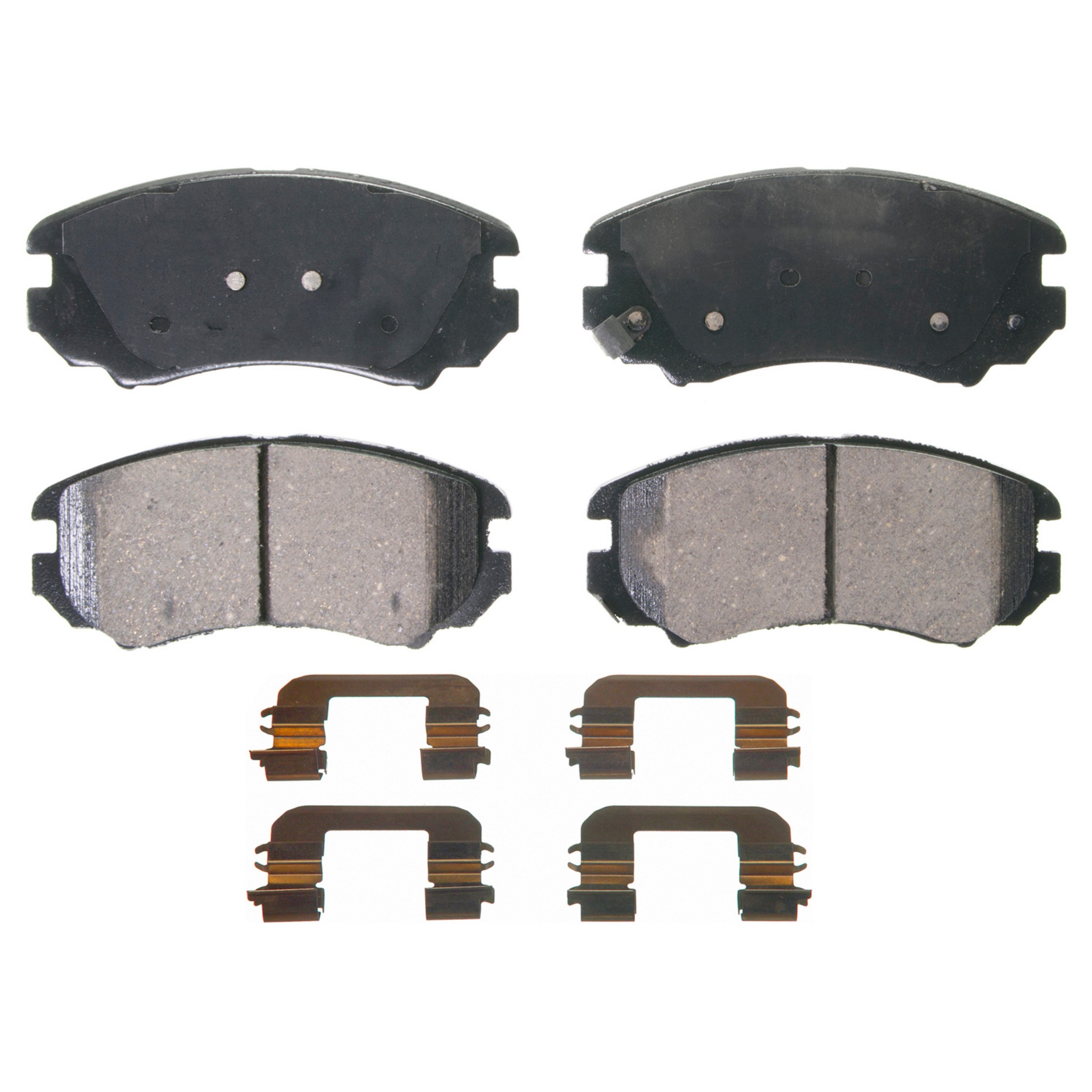 QuickStop Front Disc Brake Pad Set Ceramic