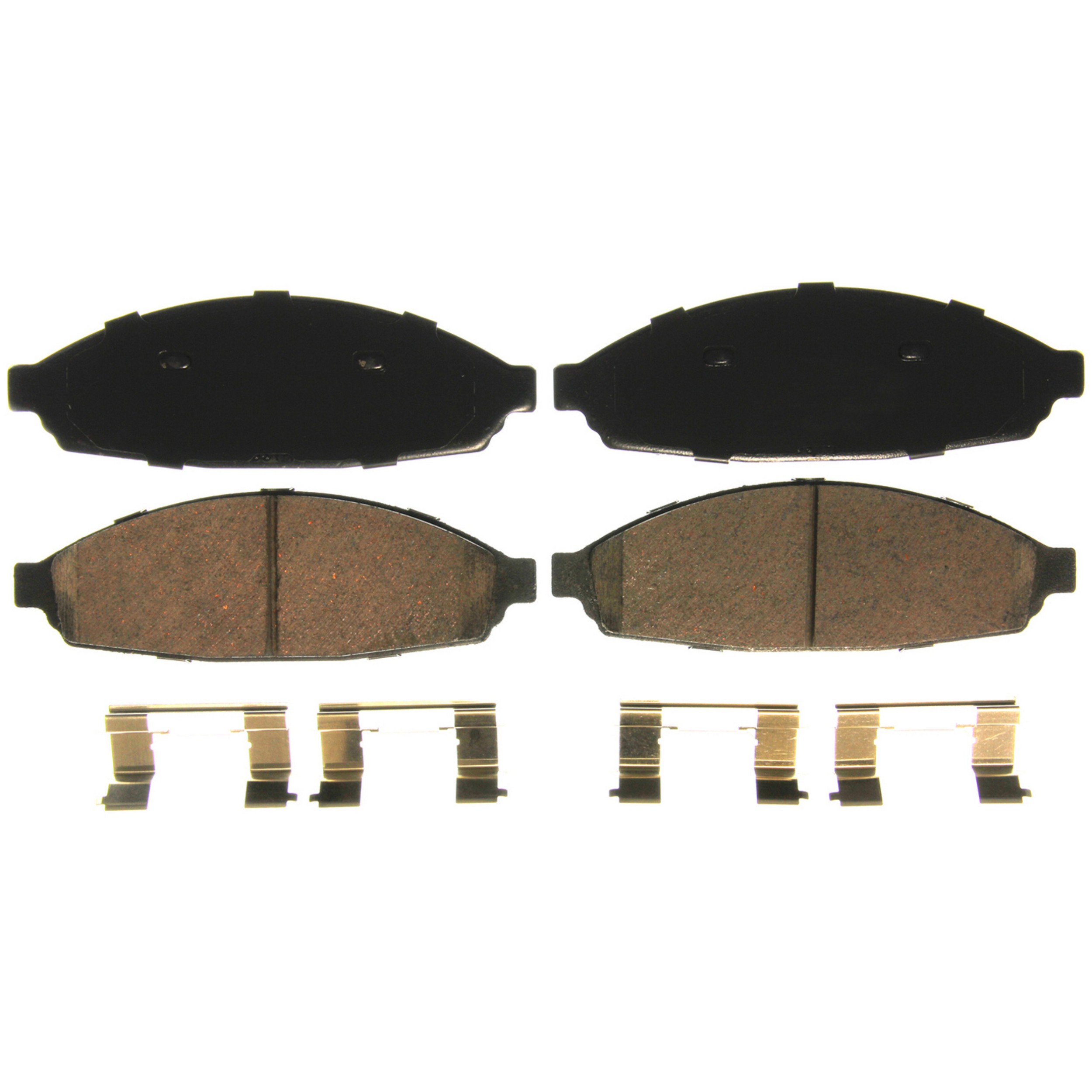 QuickStop Front Disc Brake Pad Set Ceramic