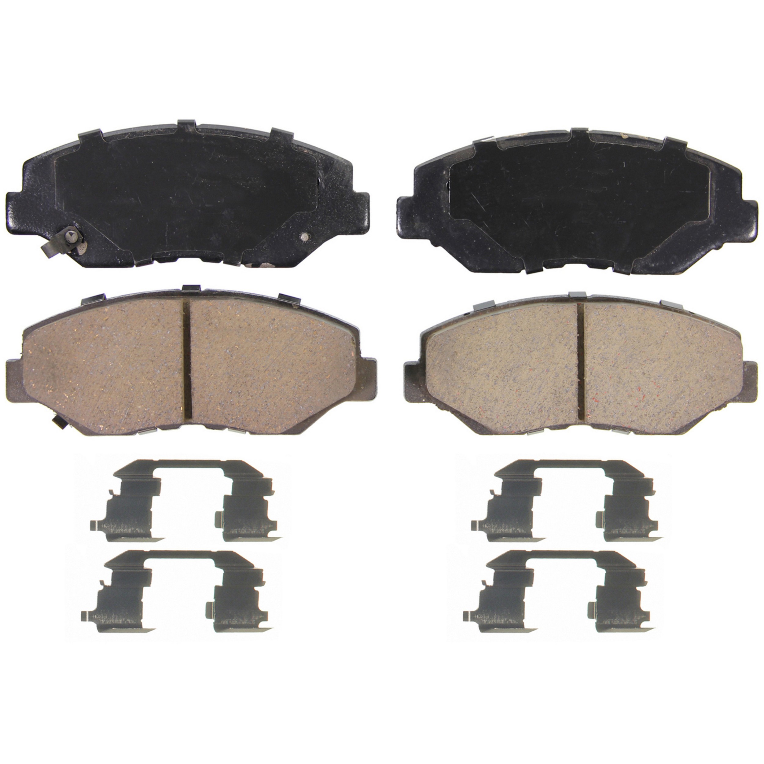 QuickStop Front Disc Brake Pad Set Ceramic