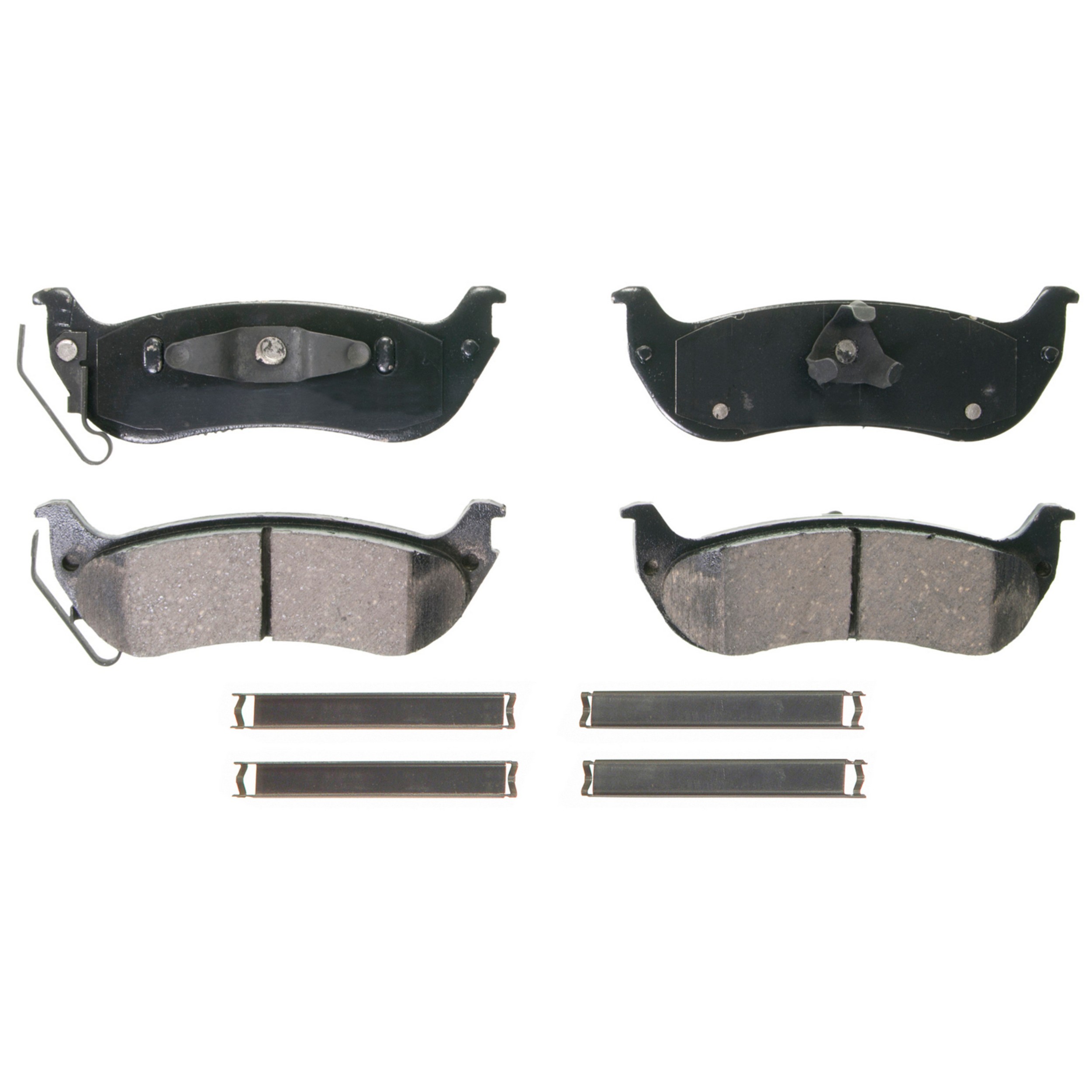 QuickStop Rear Disc Brake Pad Set Ceramic