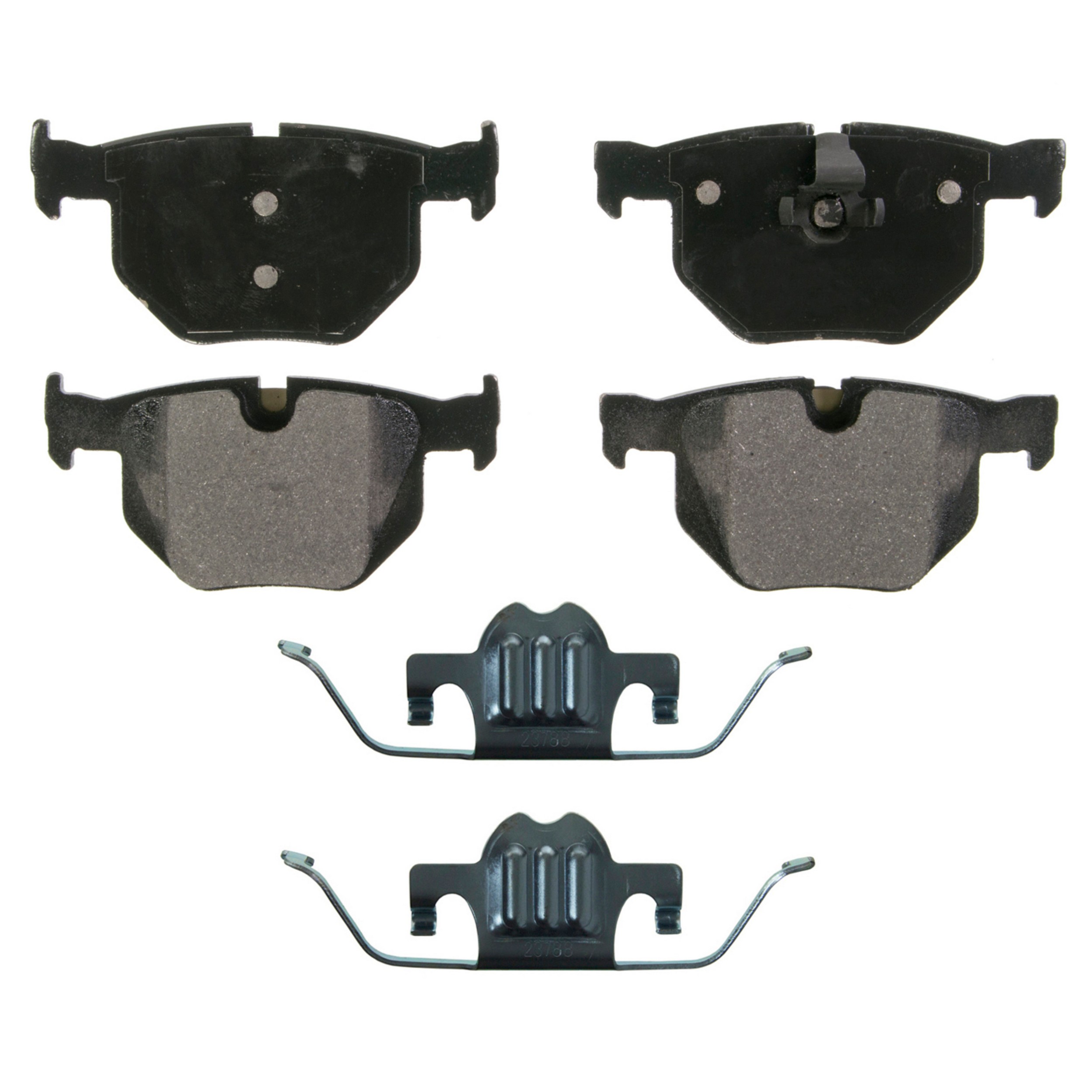 QuickStop Rear Disc Brake Pad Set Semi-Metallic