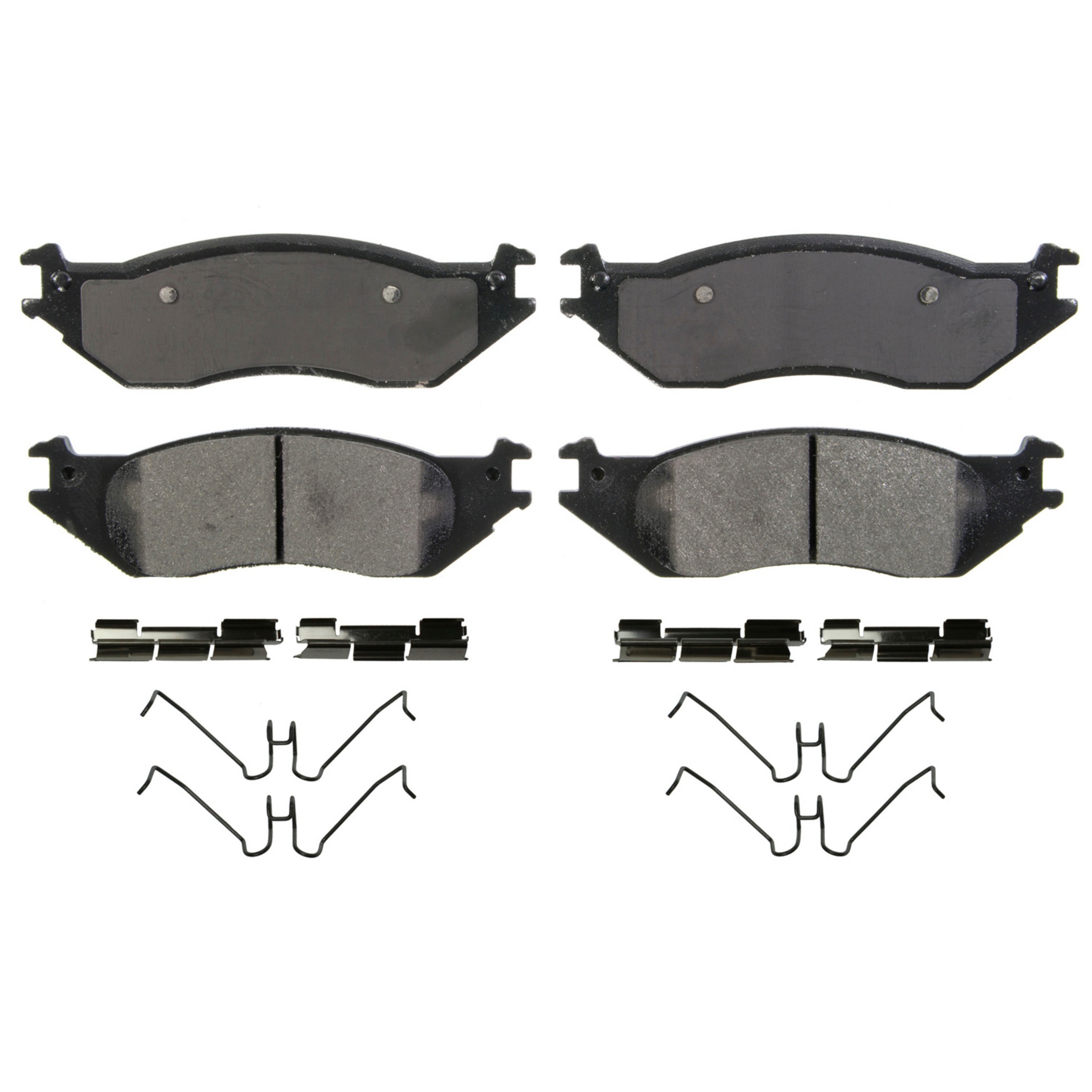 QuickStop Front Disc Brake Pad Set Semi-Metallic