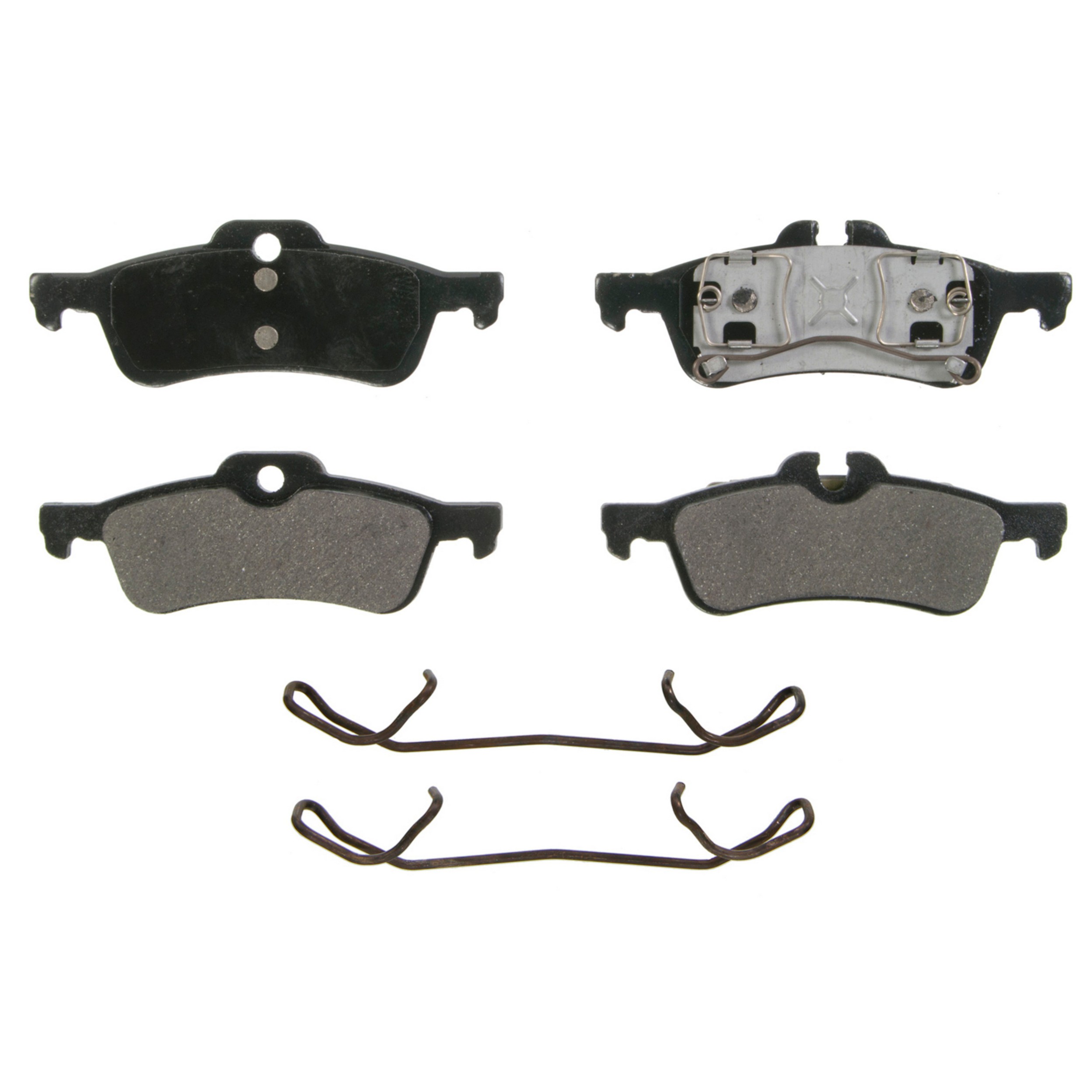 QuickStop Rear Disc Brake Pad Set Semi-Metallic