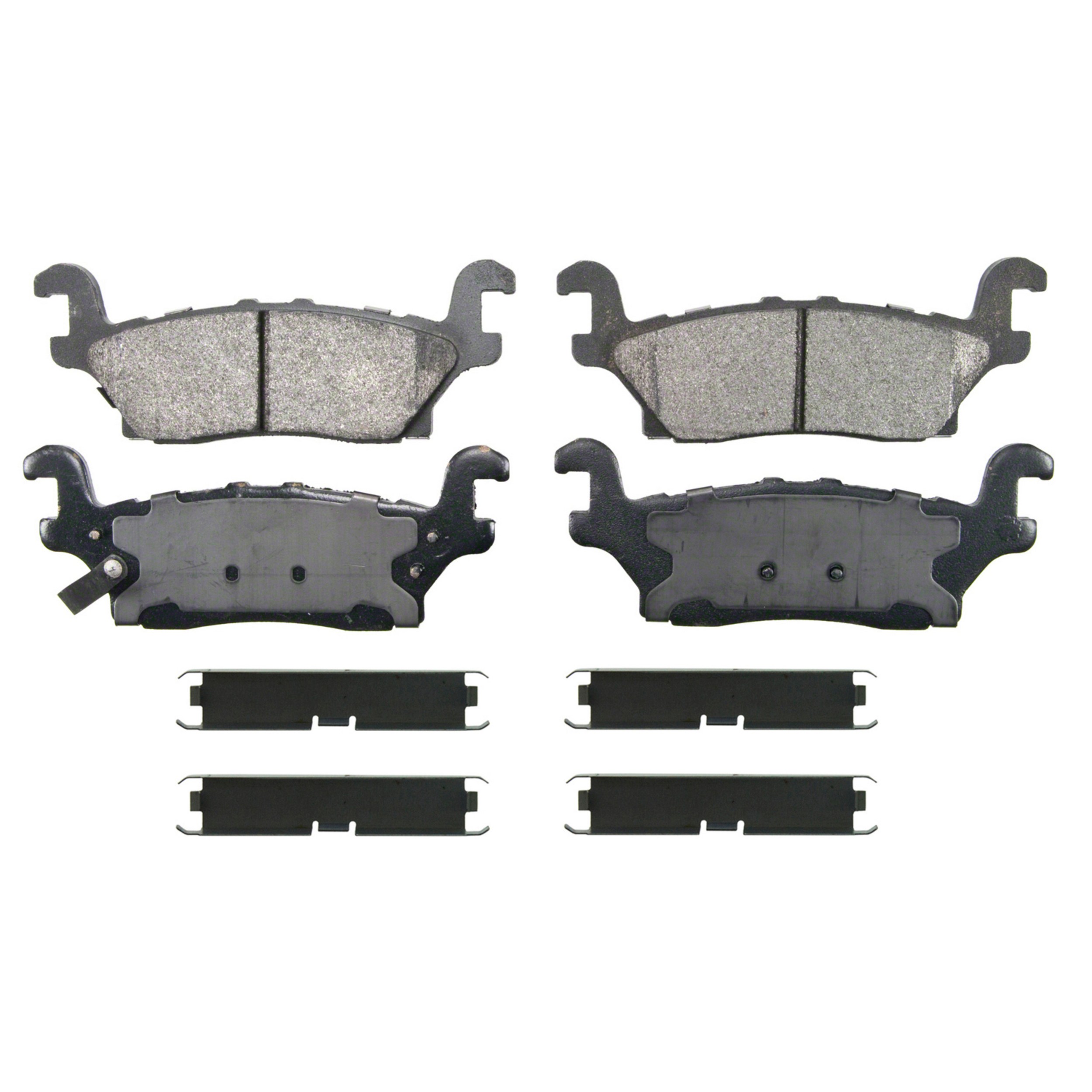 QuickStop Rear Disc Brake Pad Set Semi-Metallic