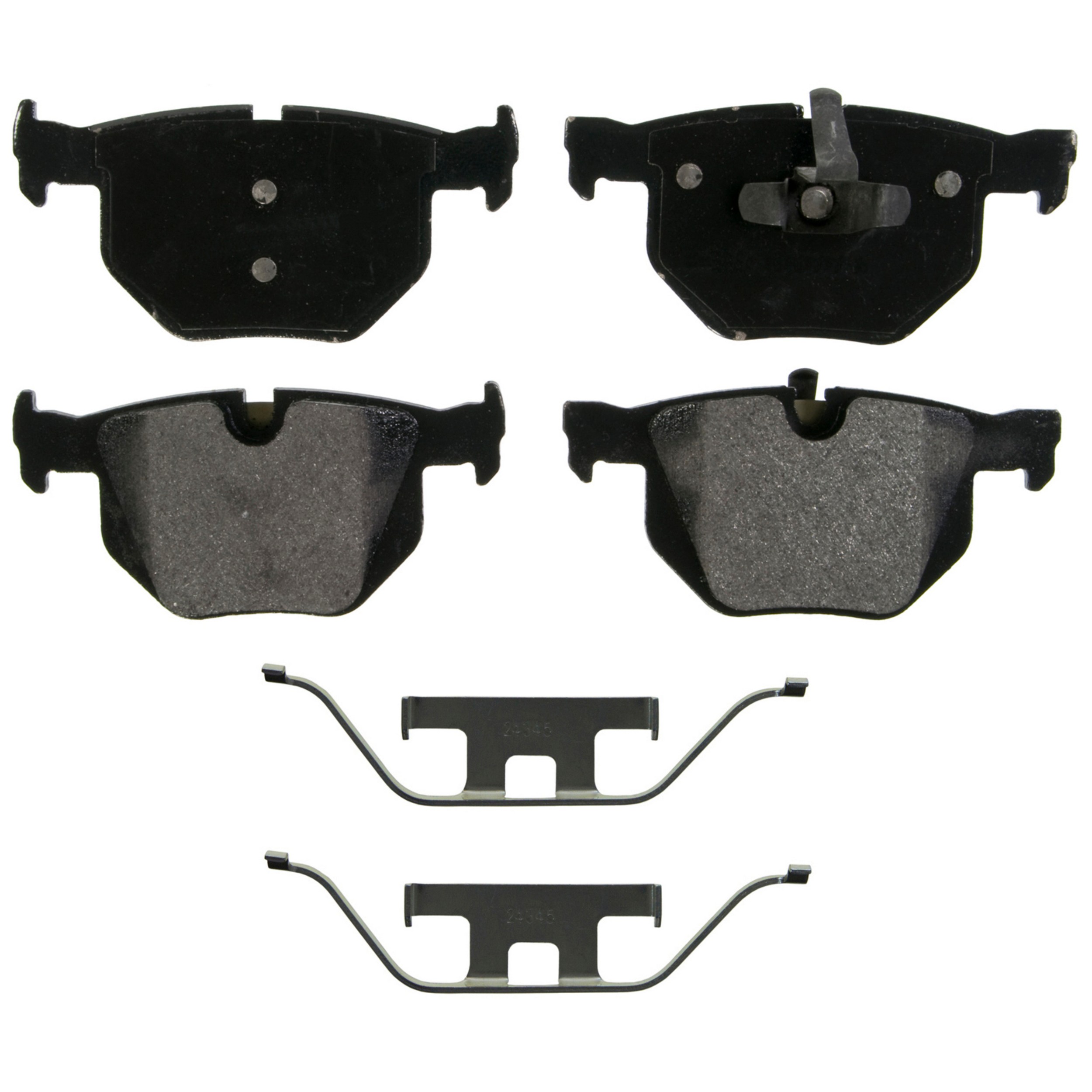 QuickStop Rear Disc Brake Pad Set Semi-Metallic