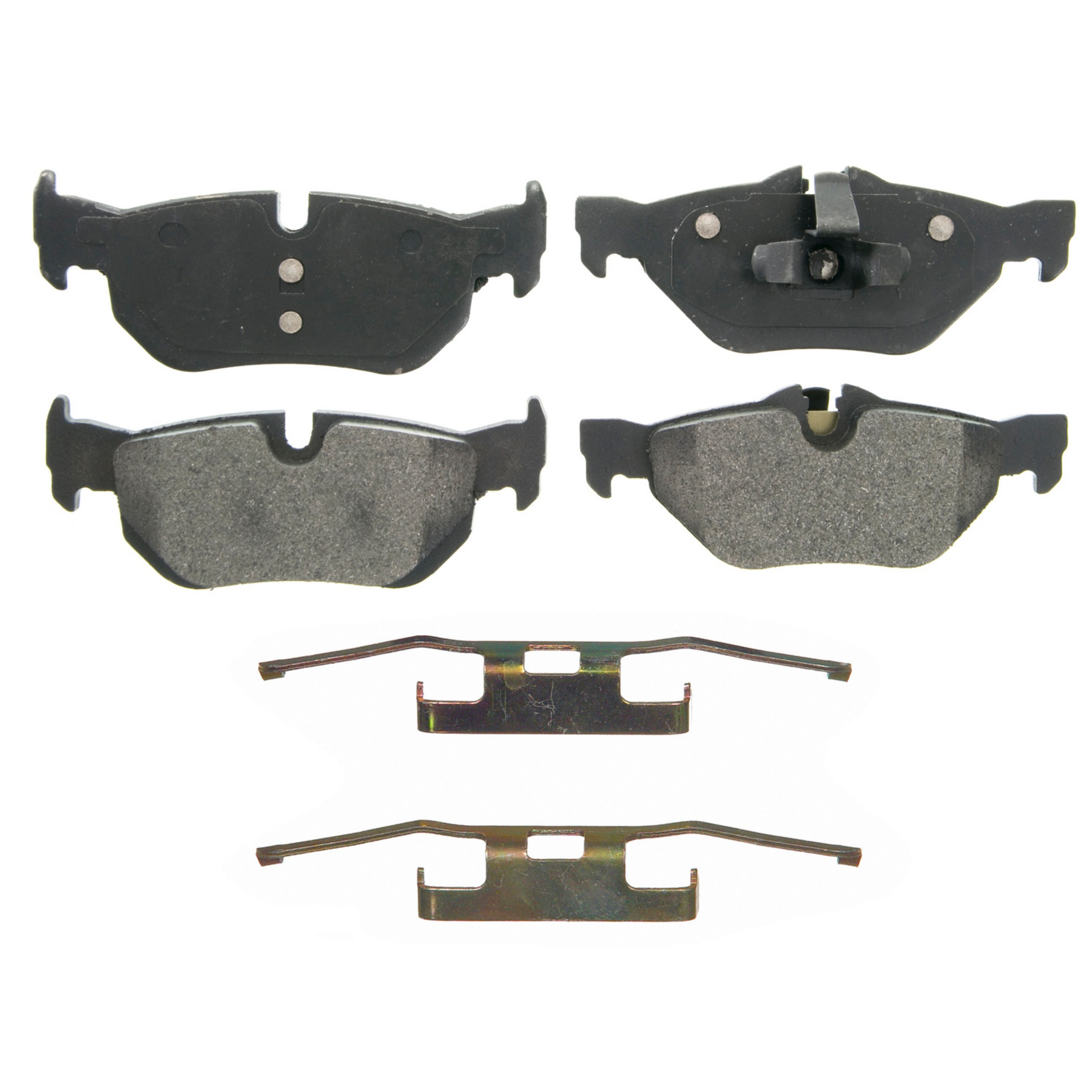 QuickStop Rear Disc Brake Pad Set Semi-Metallic
