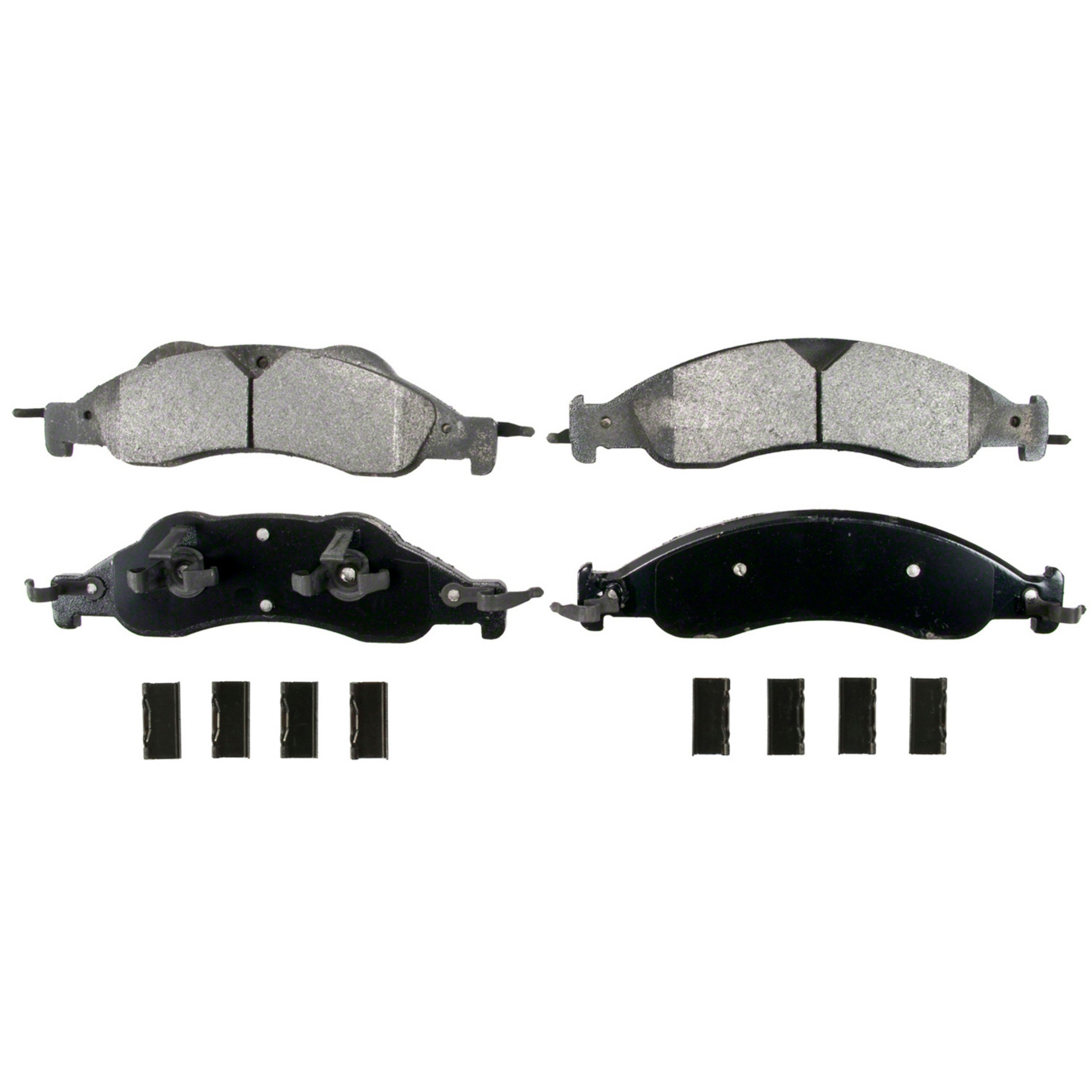 QuickStop Front Disc Brake Pad Set Semi-Metallic