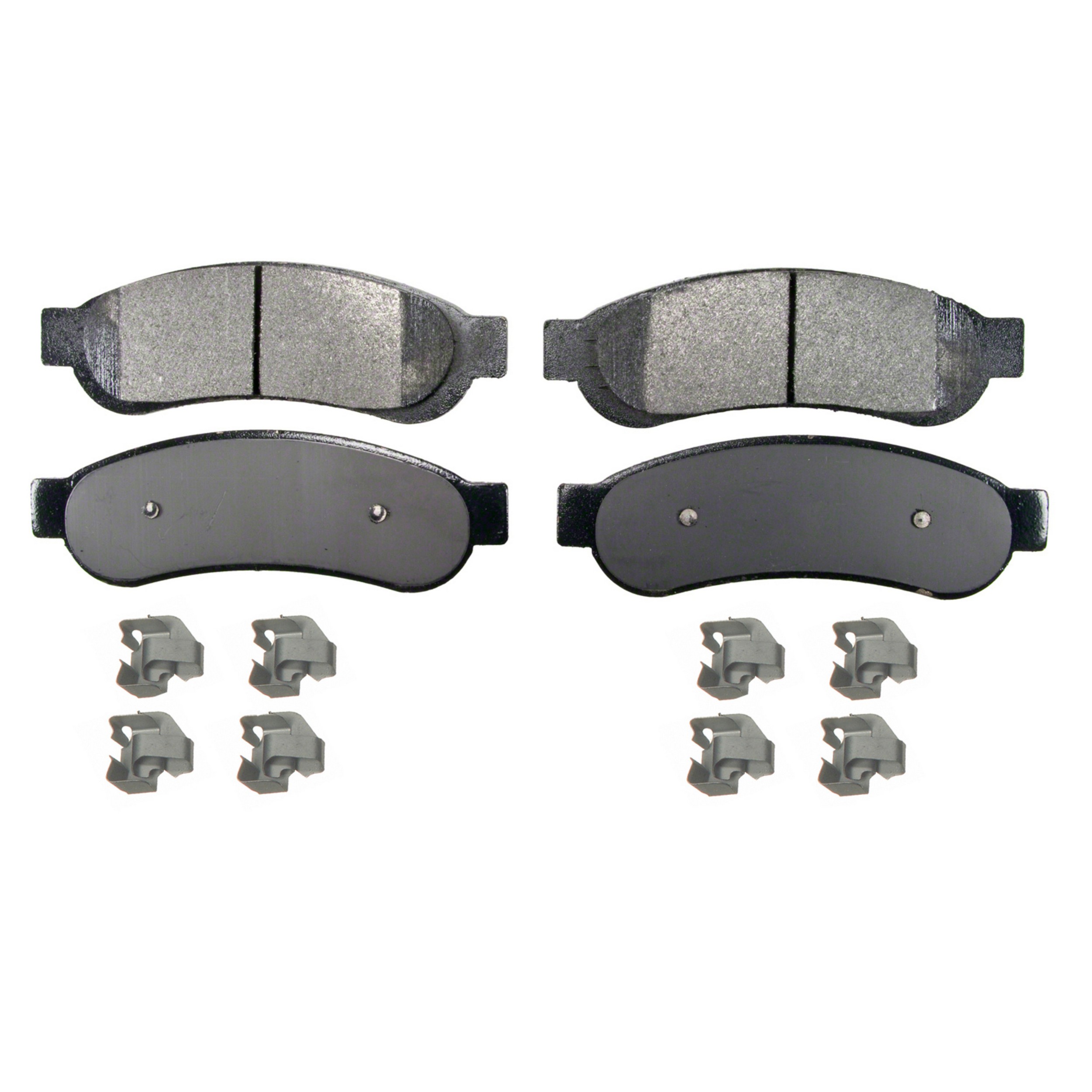 QuickStop Rear Disc Brake Pad Set Semi-Metallic