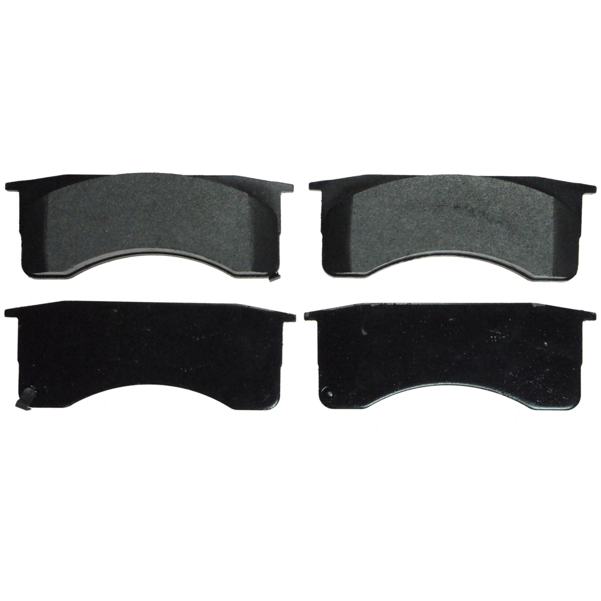 QuickStop Front; Rear Disc Brake Pad Set Semi-Metallic
