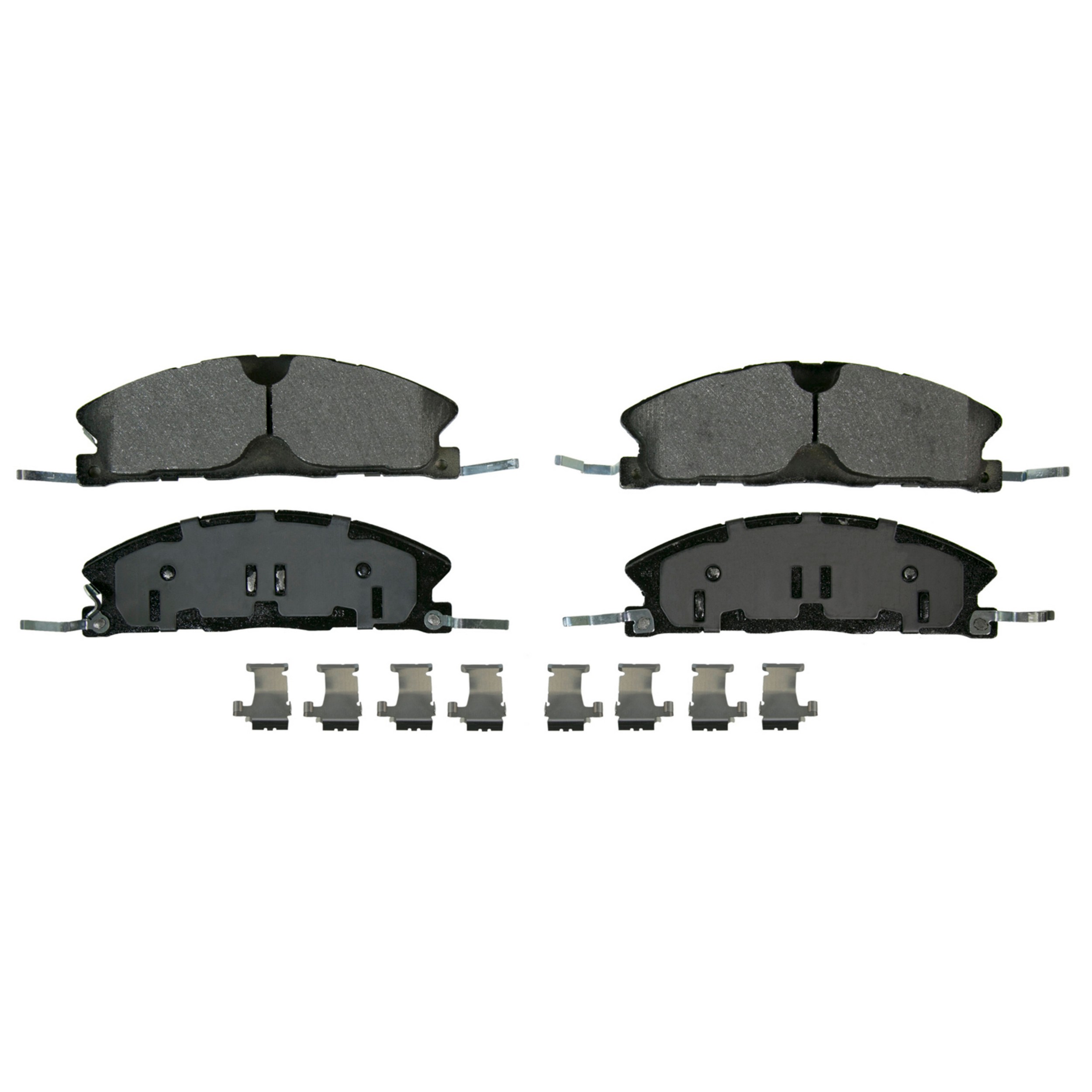 QuickStop Front Disc Brake Pad Set Semi-Metallic
