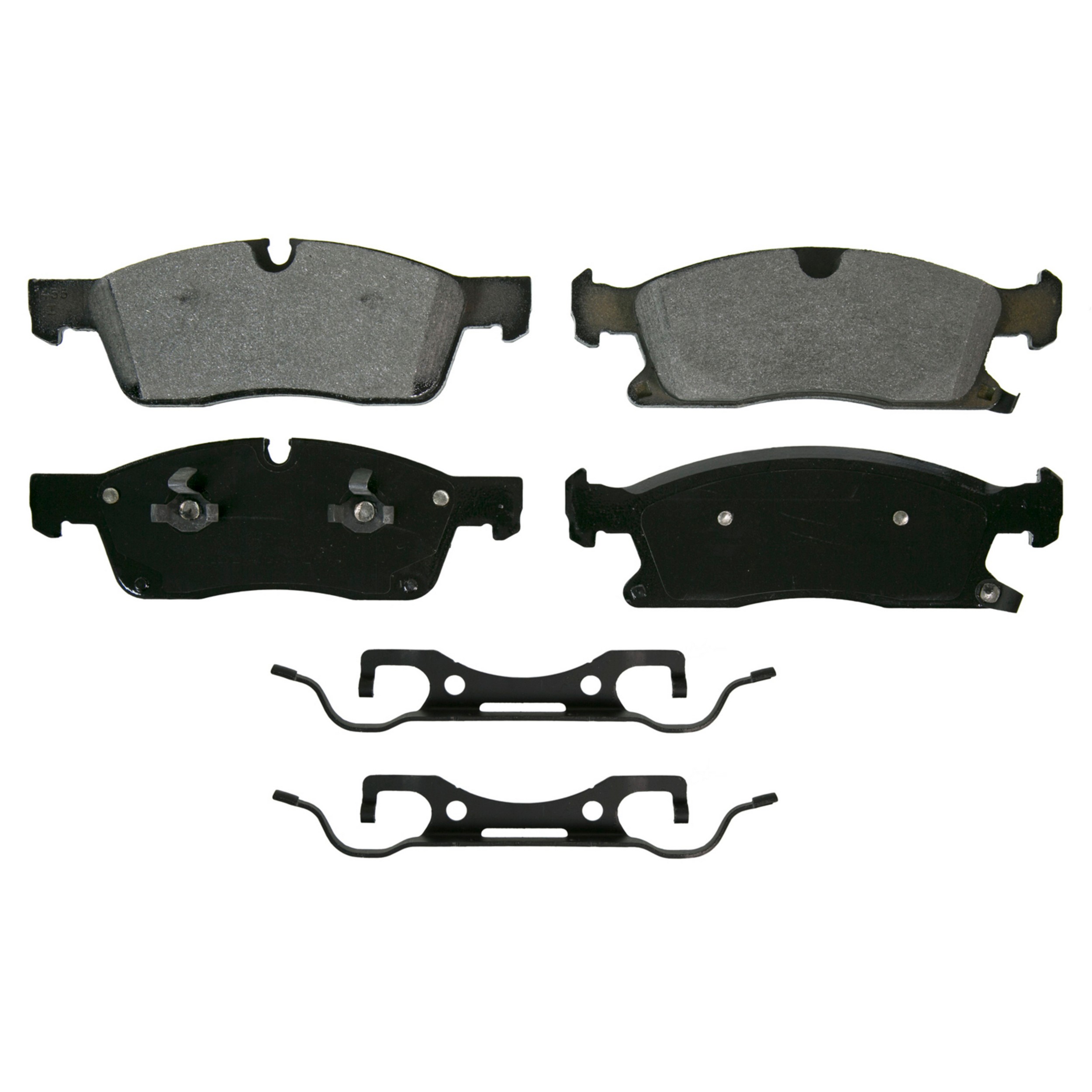 QuickStop Front Disc Brake Pad Set Semi-Metallic