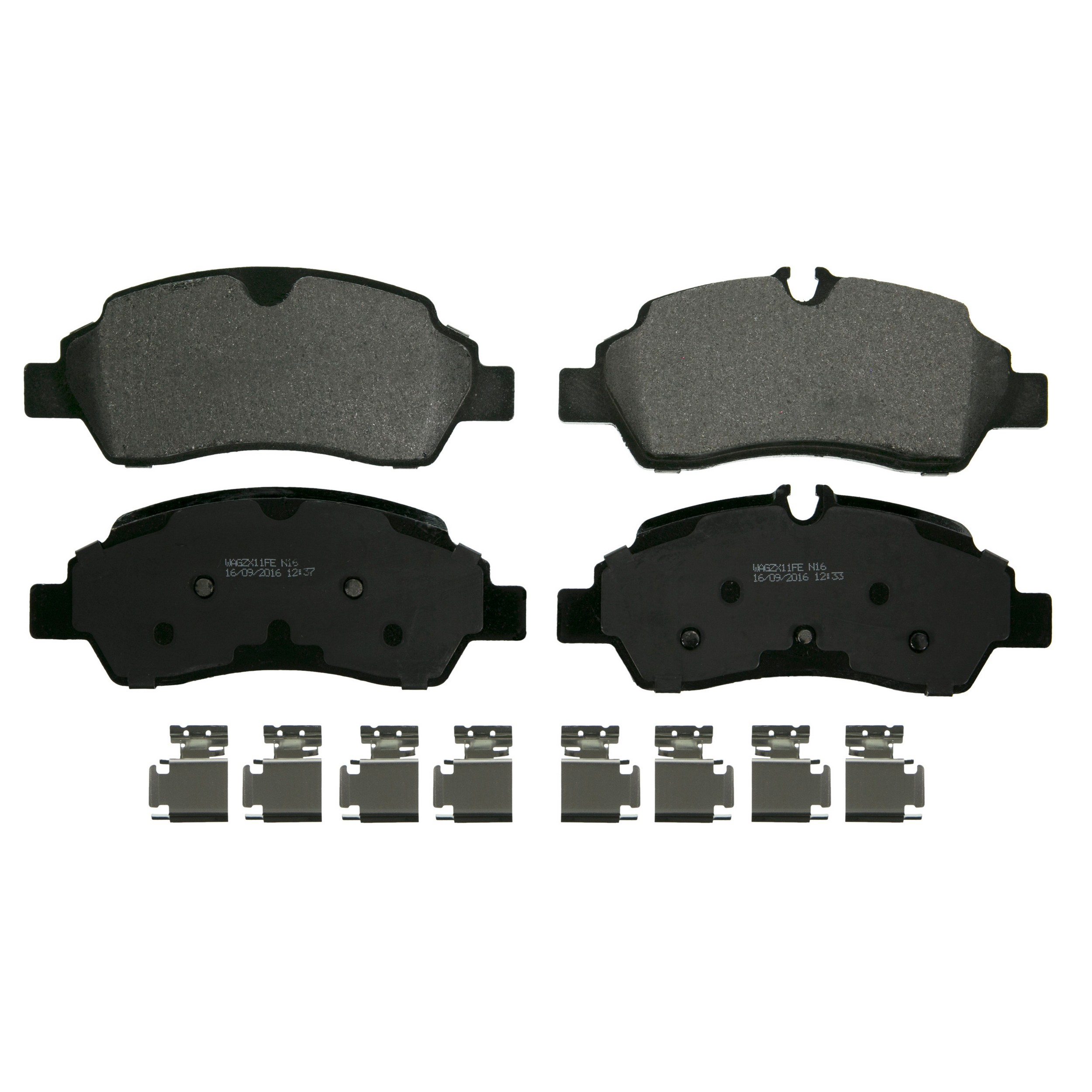 QuickStop Rear Disc Brake Pad Set Semi-Metallic