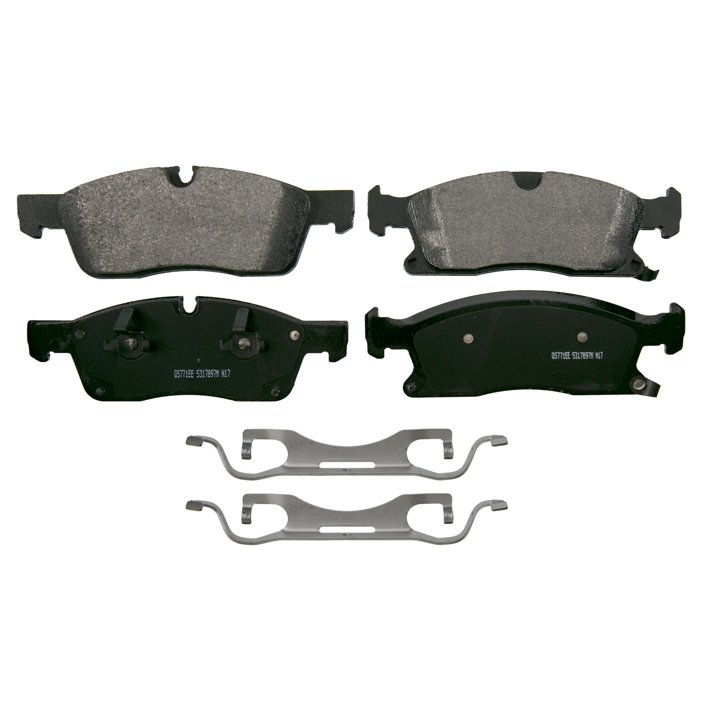 QuickStop Front Disc Brake Pad Set Semi-Metallic