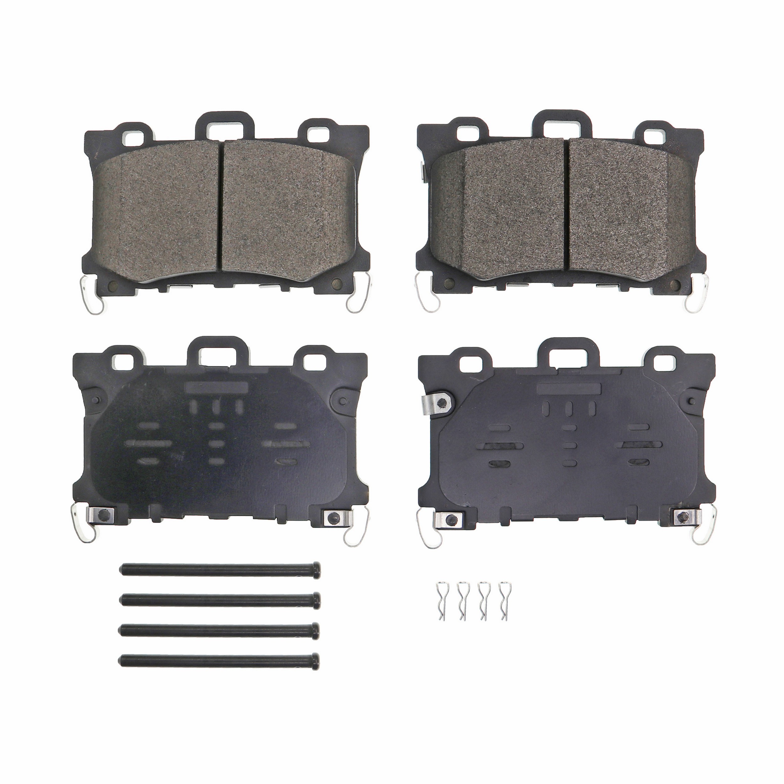 QuickStop Front Disc Brake Pad Set Semi-Metallic