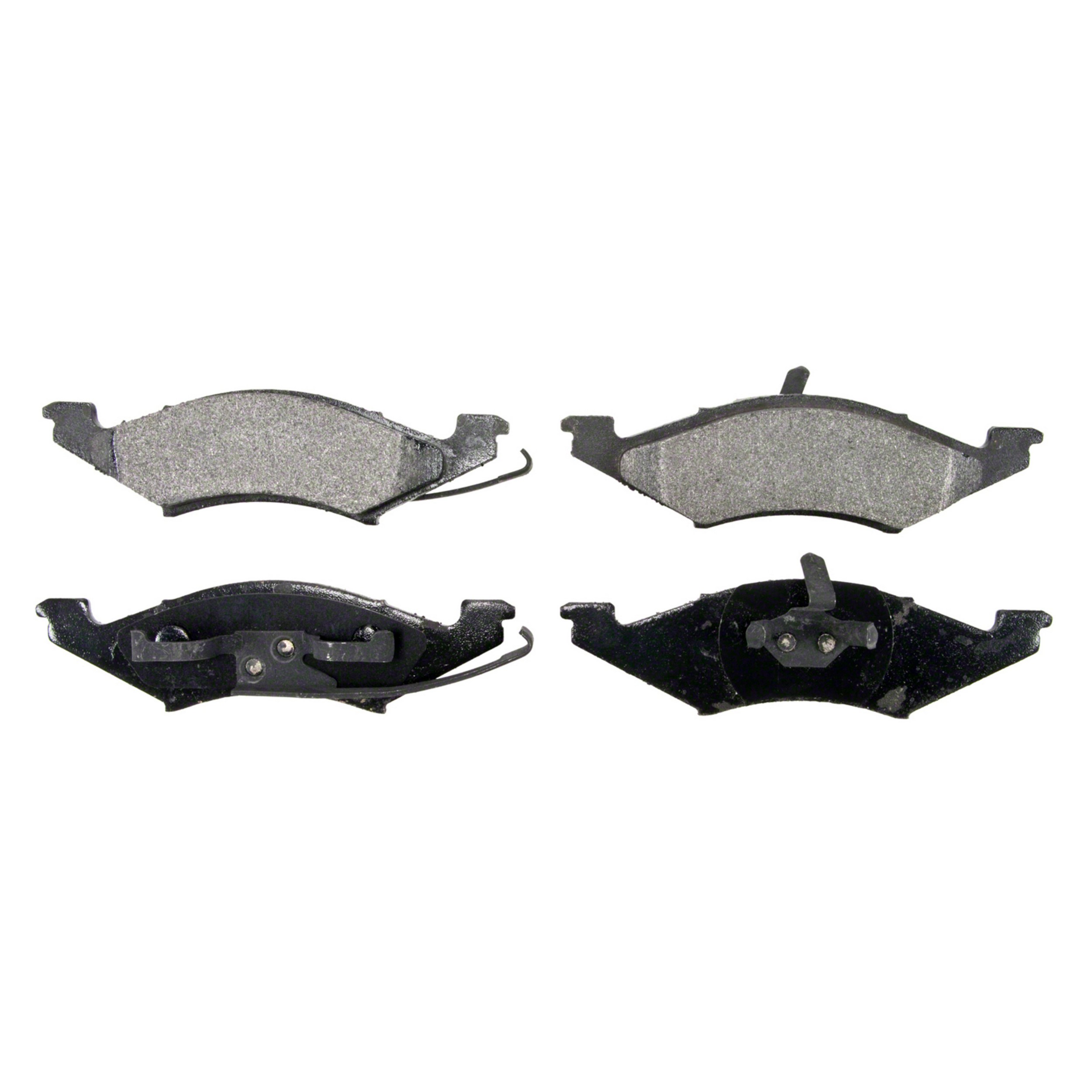 QuickStop Front Disc Brake Pad Set Semi-Metallic