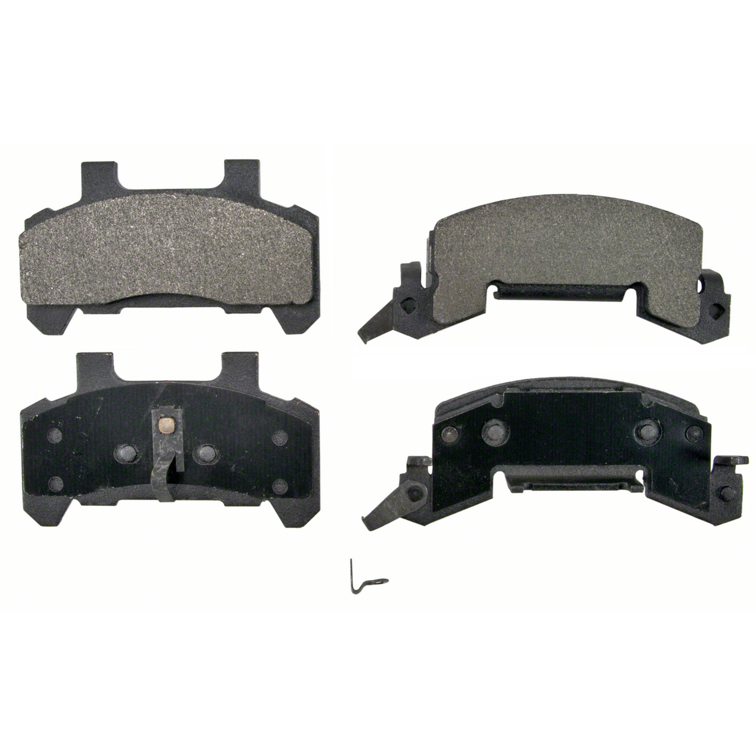 QuickStop Front Disc Brake Pad Set Semi-Metallic