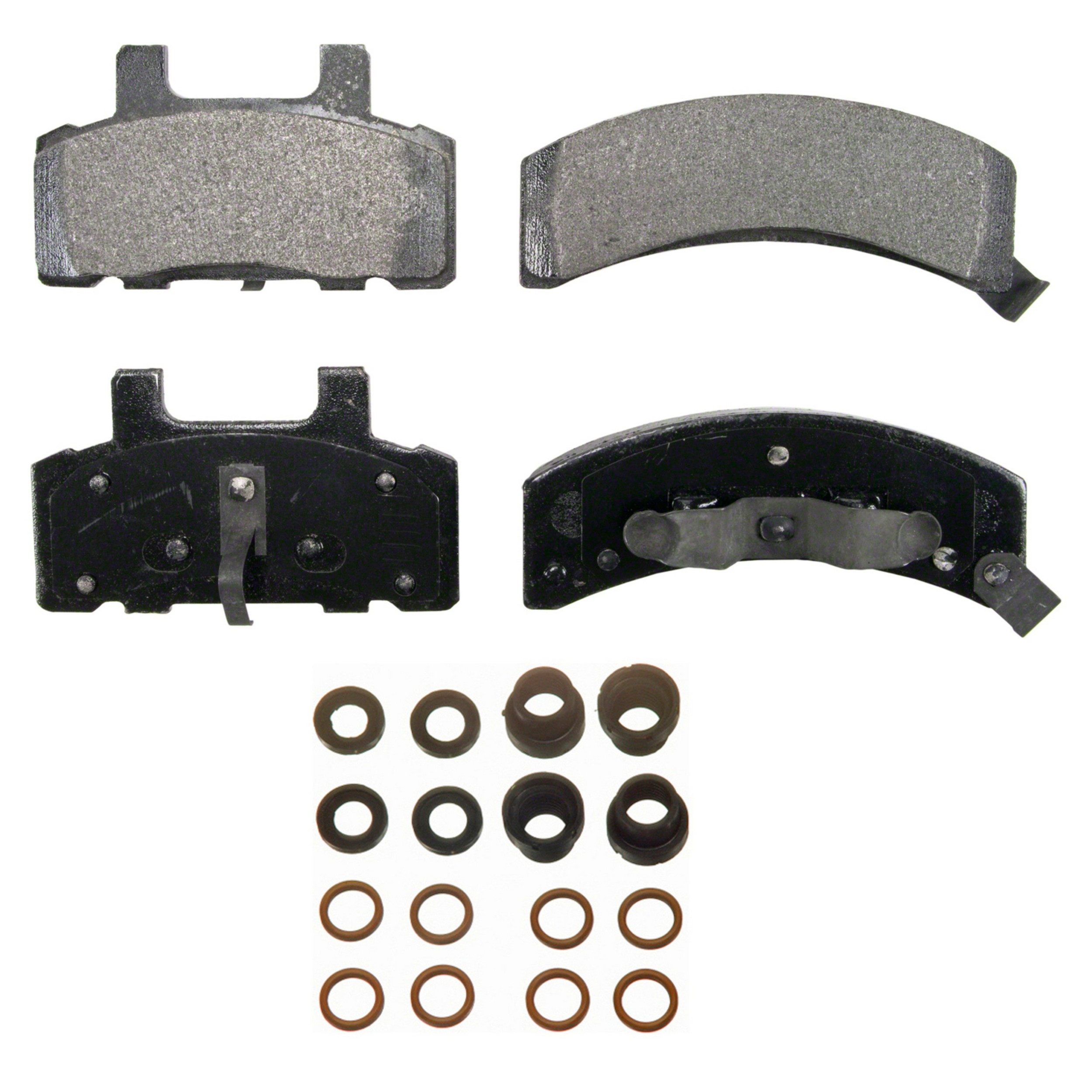 QuickStop Front Disc Brake Pad Set Semi-Metallic