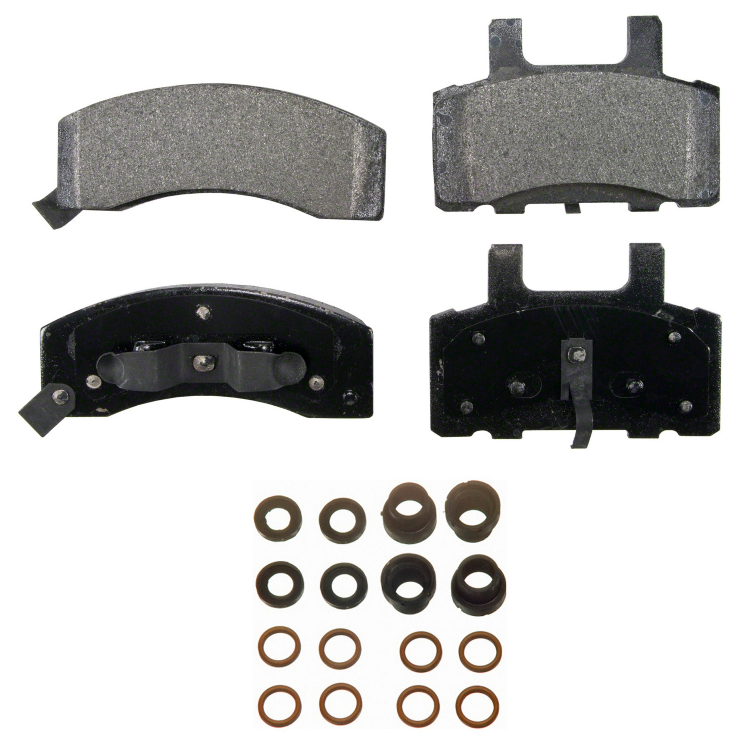 QuickStop Front Disc Brake Pad Set Semi-Metallic