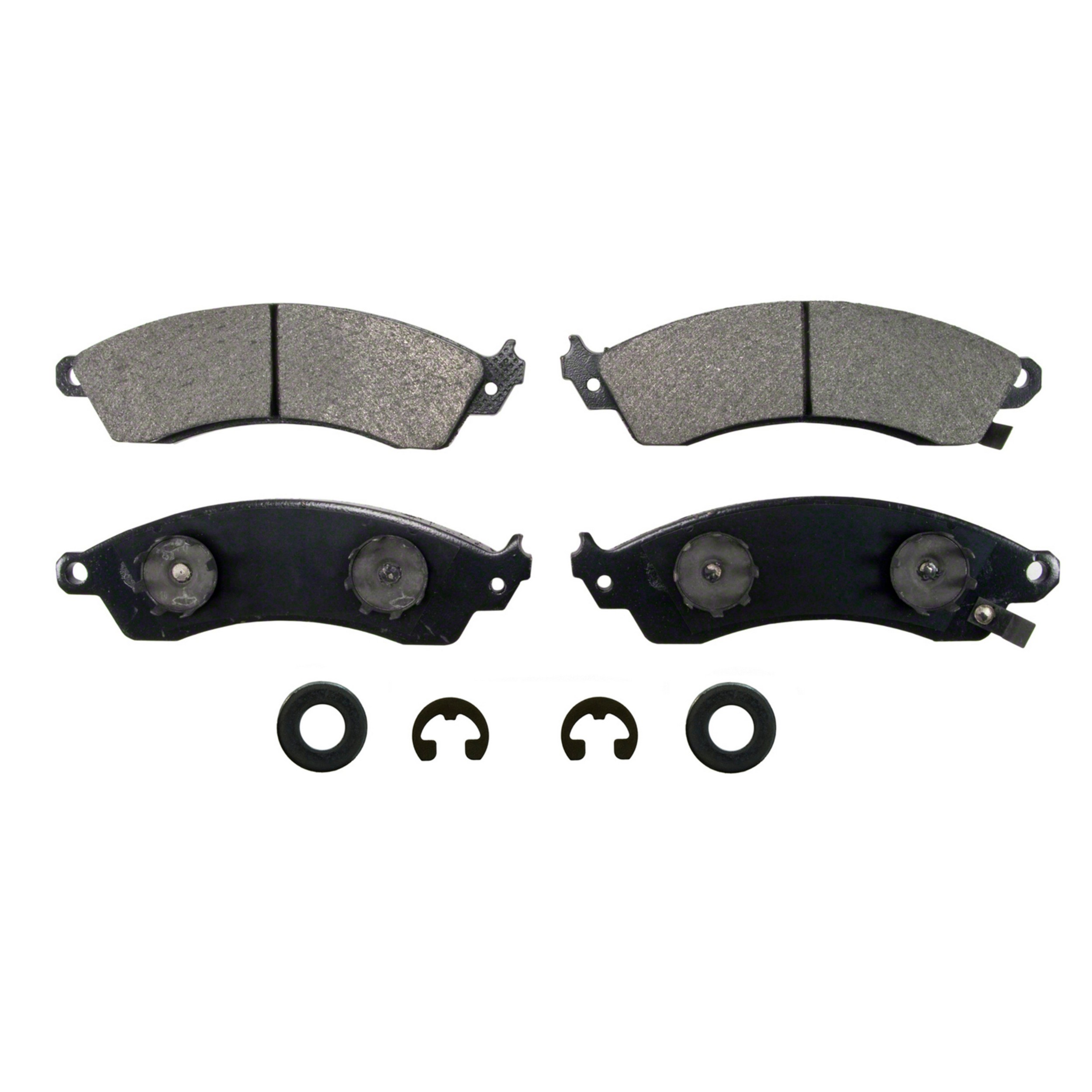 QuickStop Front Disc Brake Pad Set Semi-Metallic