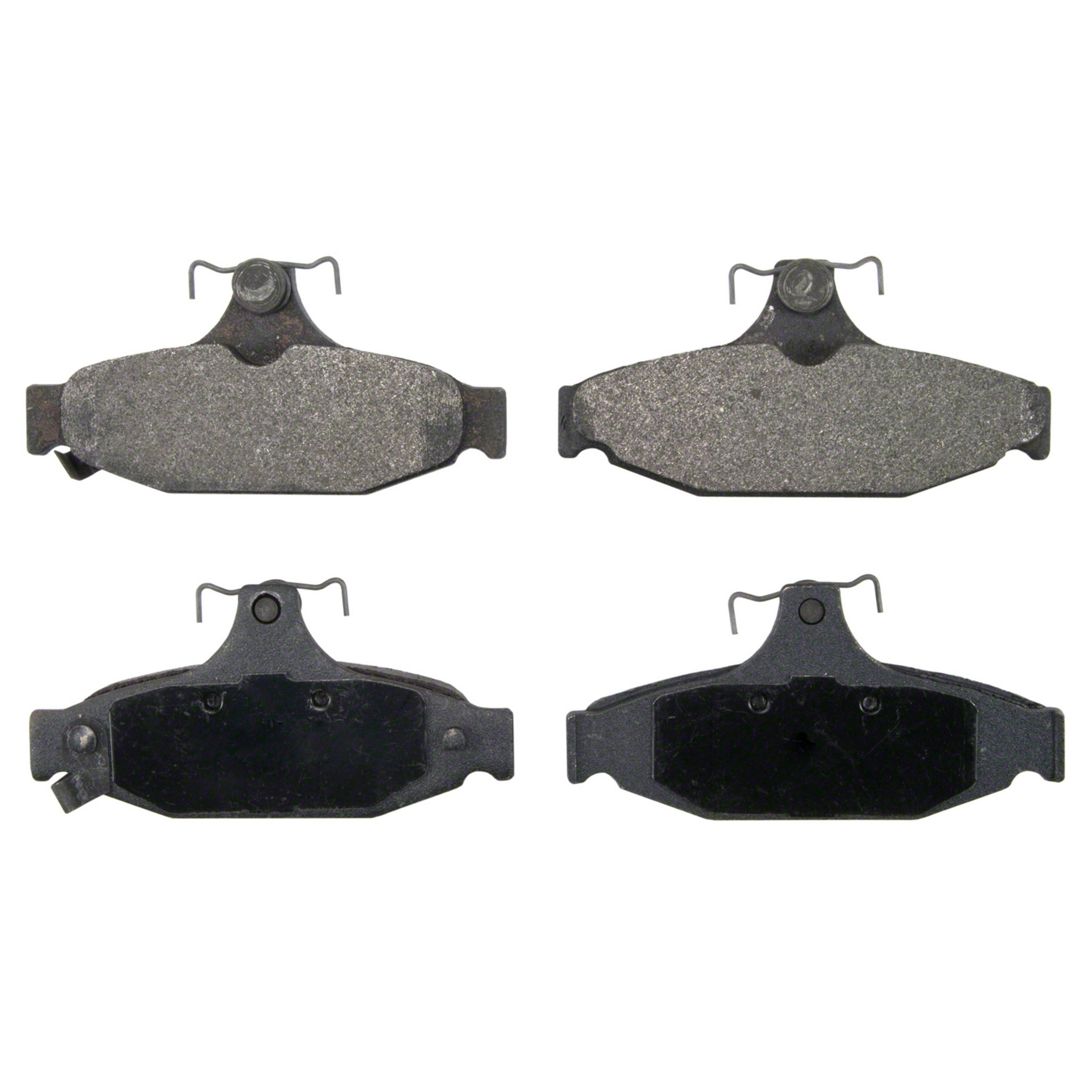 QuickStop Rear Disc Brake Pad Set Semi-Metallic