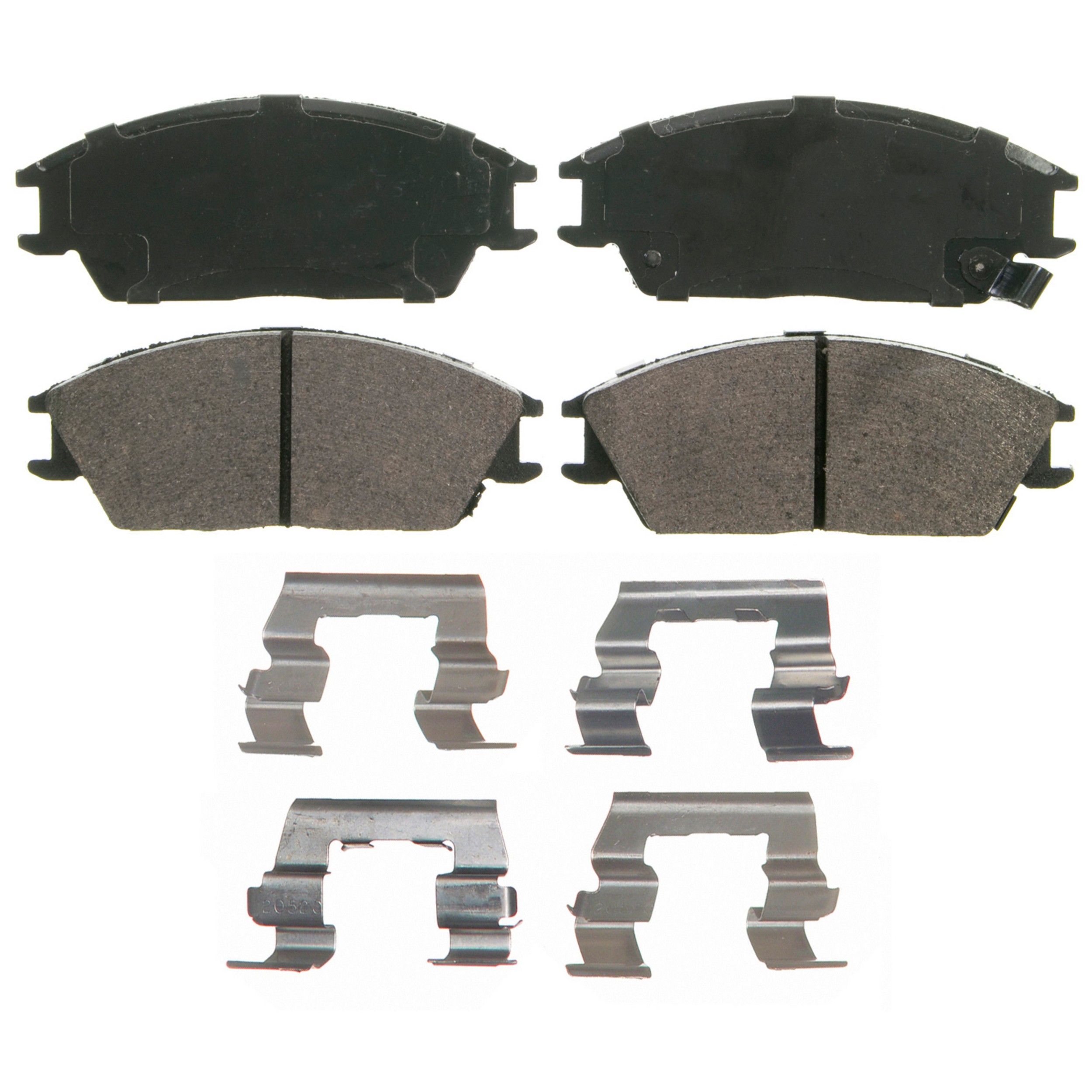 QuickStop Front Disc Brake Pad Set Semi-Metallic