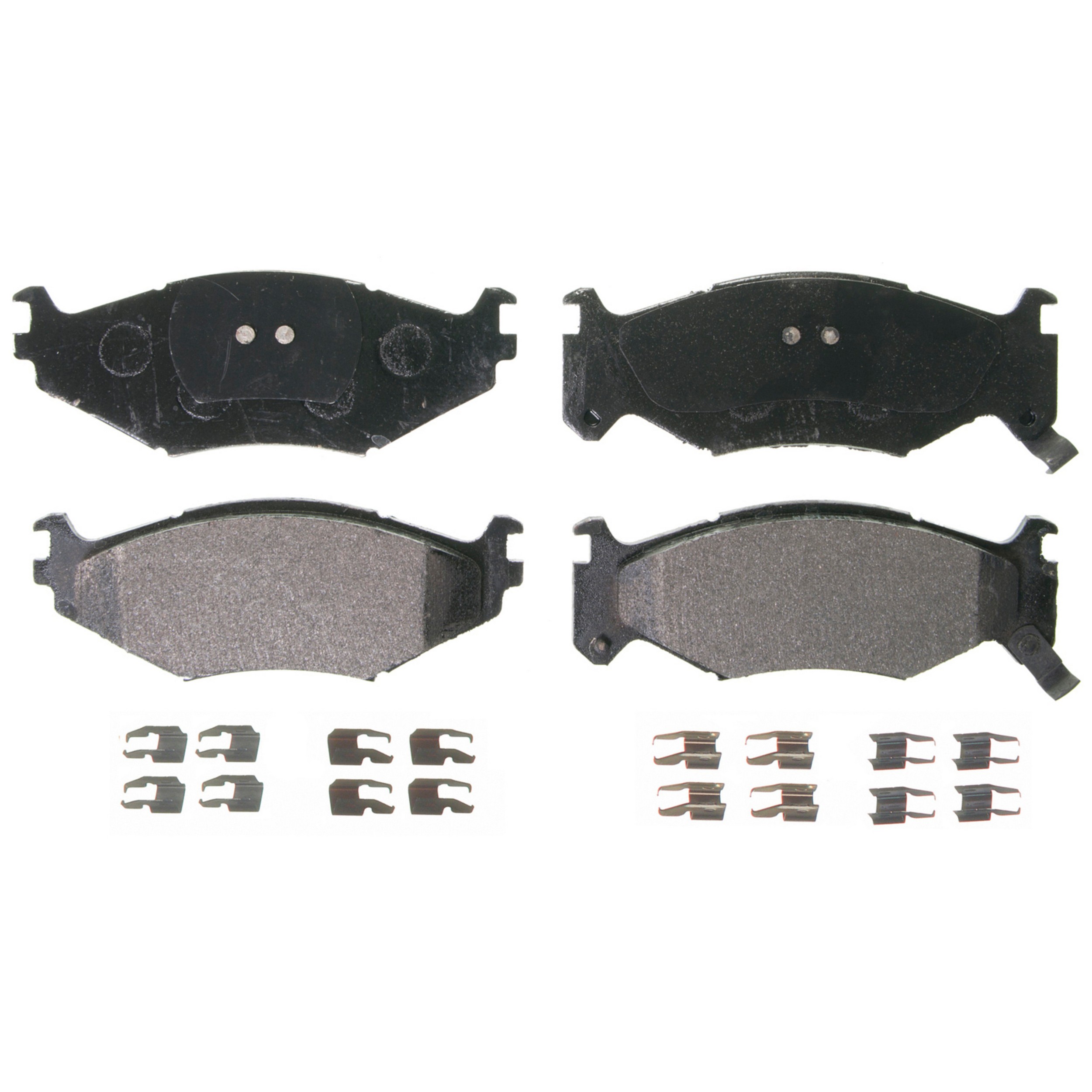 QuickStop Front Disc Brake Pad Set Semi-Metallic
