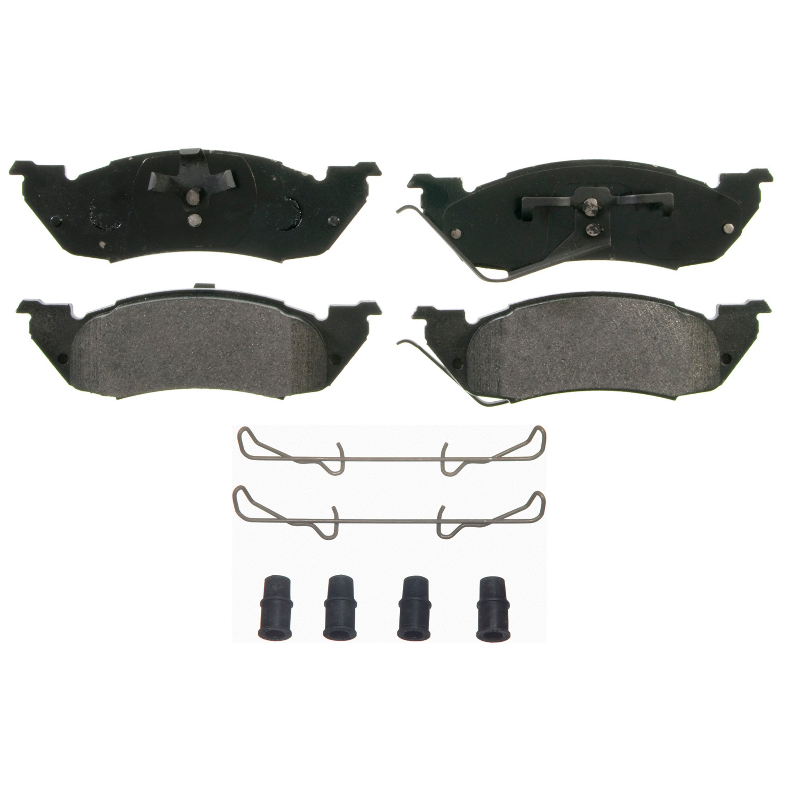 QuickStop Front Disc Brake Pad Set Semi-Metallic