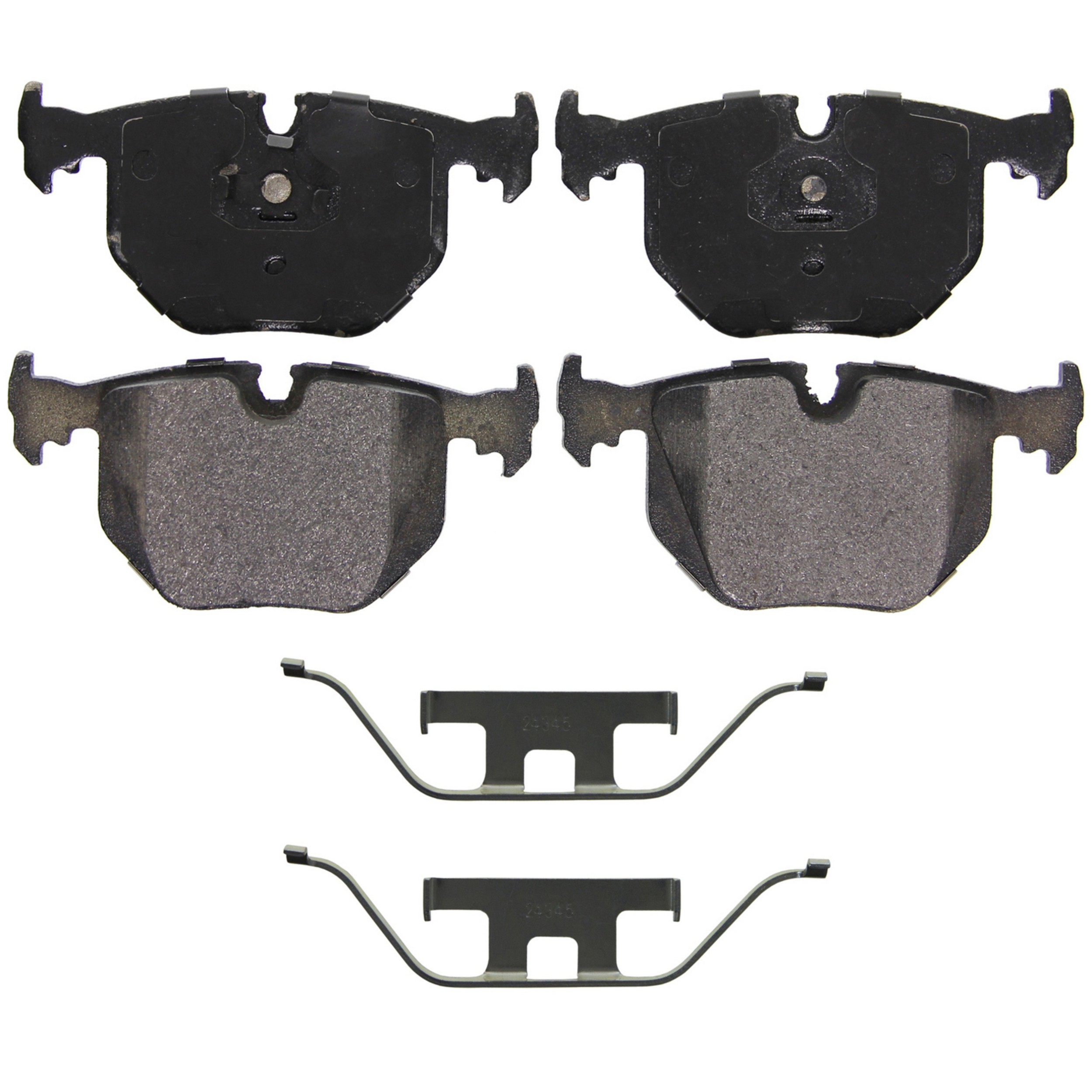 QuickStop Rear Disc Brake Pad Set Semi-Metallic