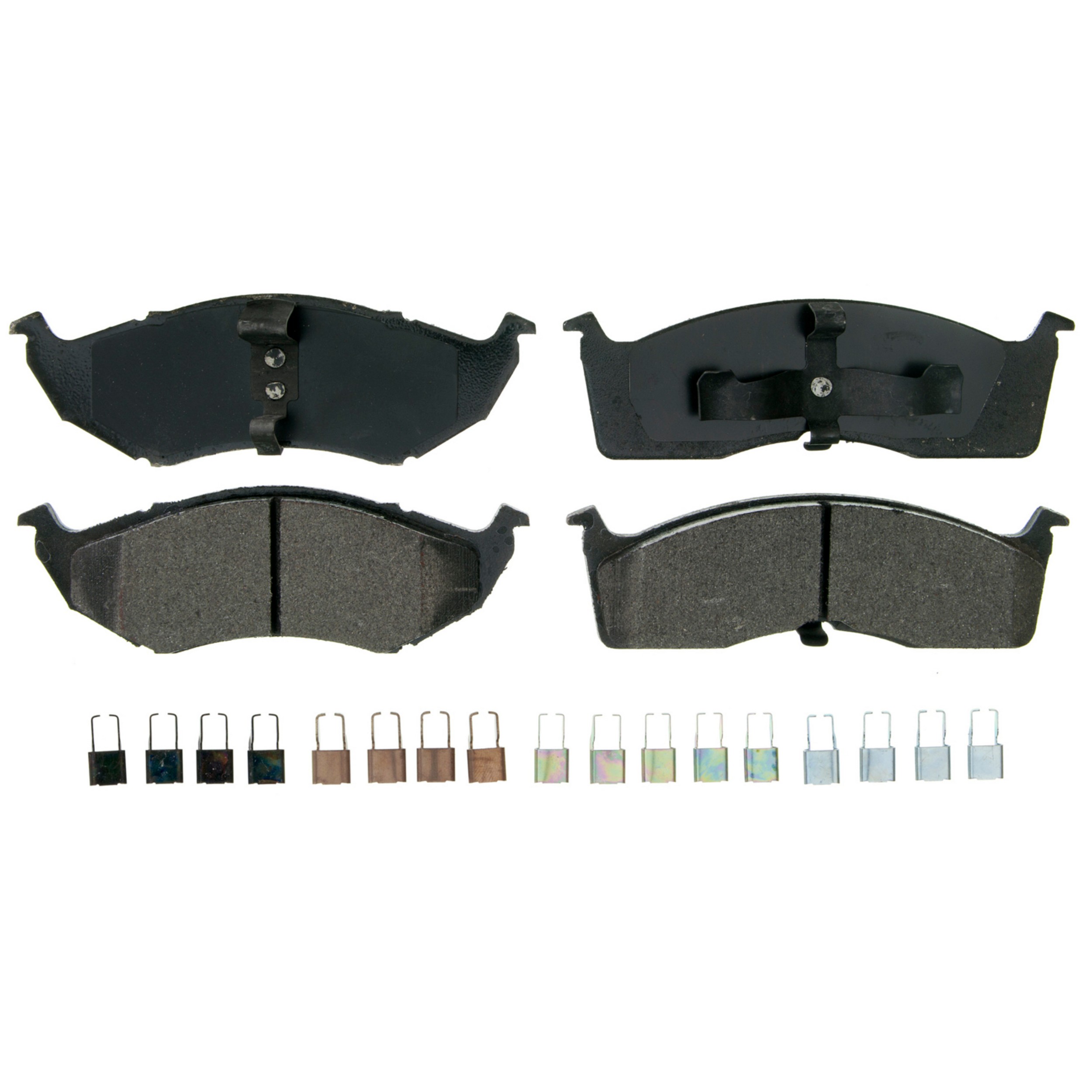 QuickStop Front Disc Brake Pad Set Semi-Metallic