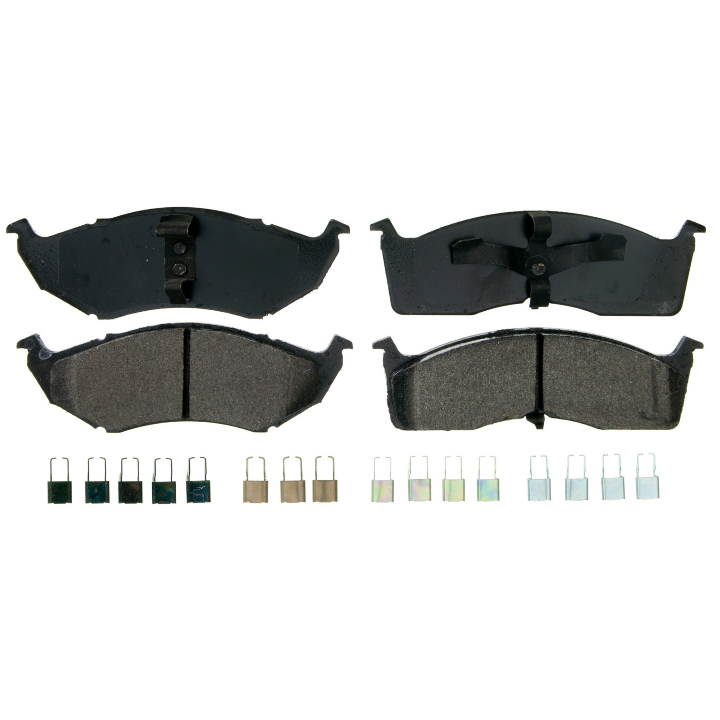 QuickStop Front Disc Brake Pad Set Semi-Metallic