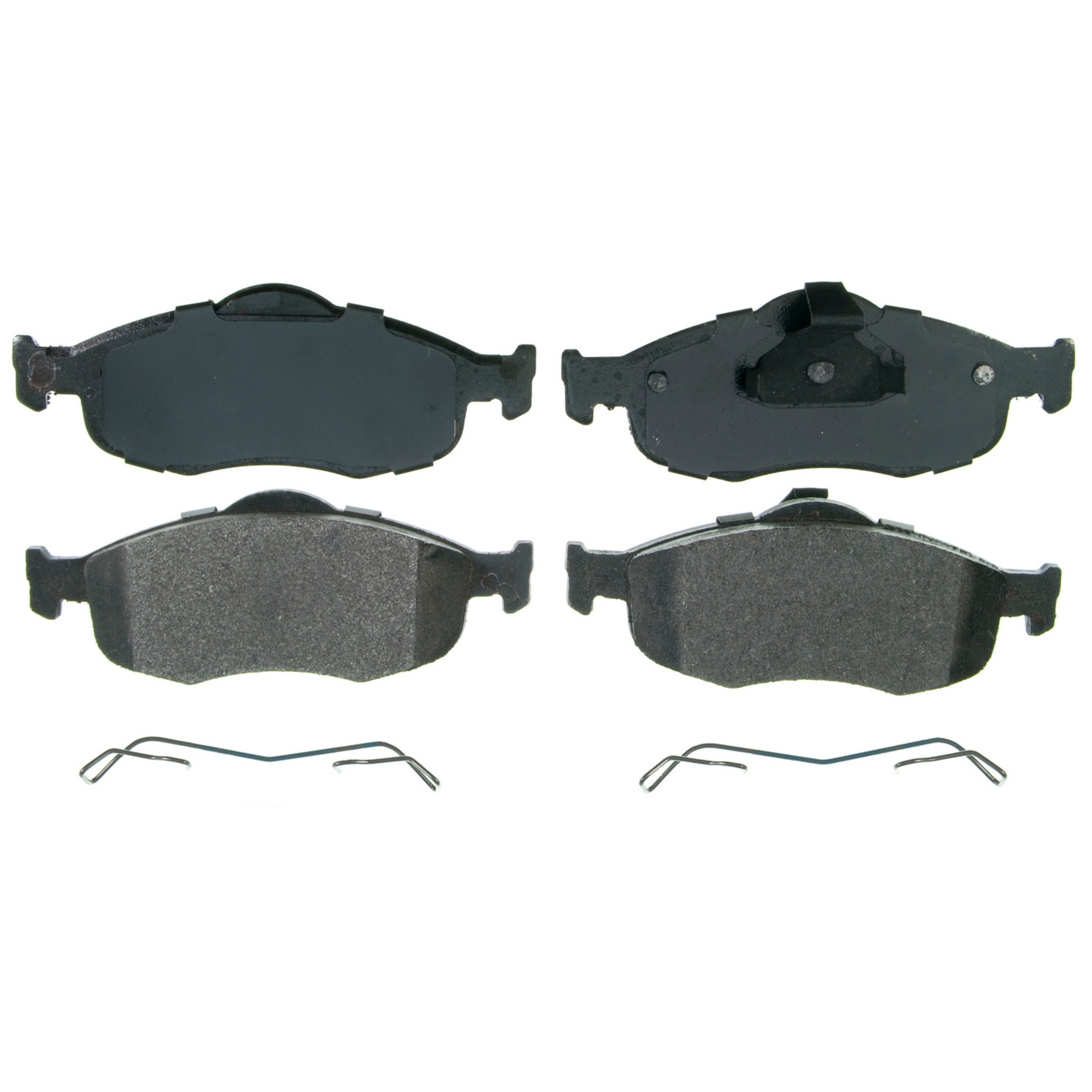 QuickStop Front Disc Brake Pad Set Semi-Metallic