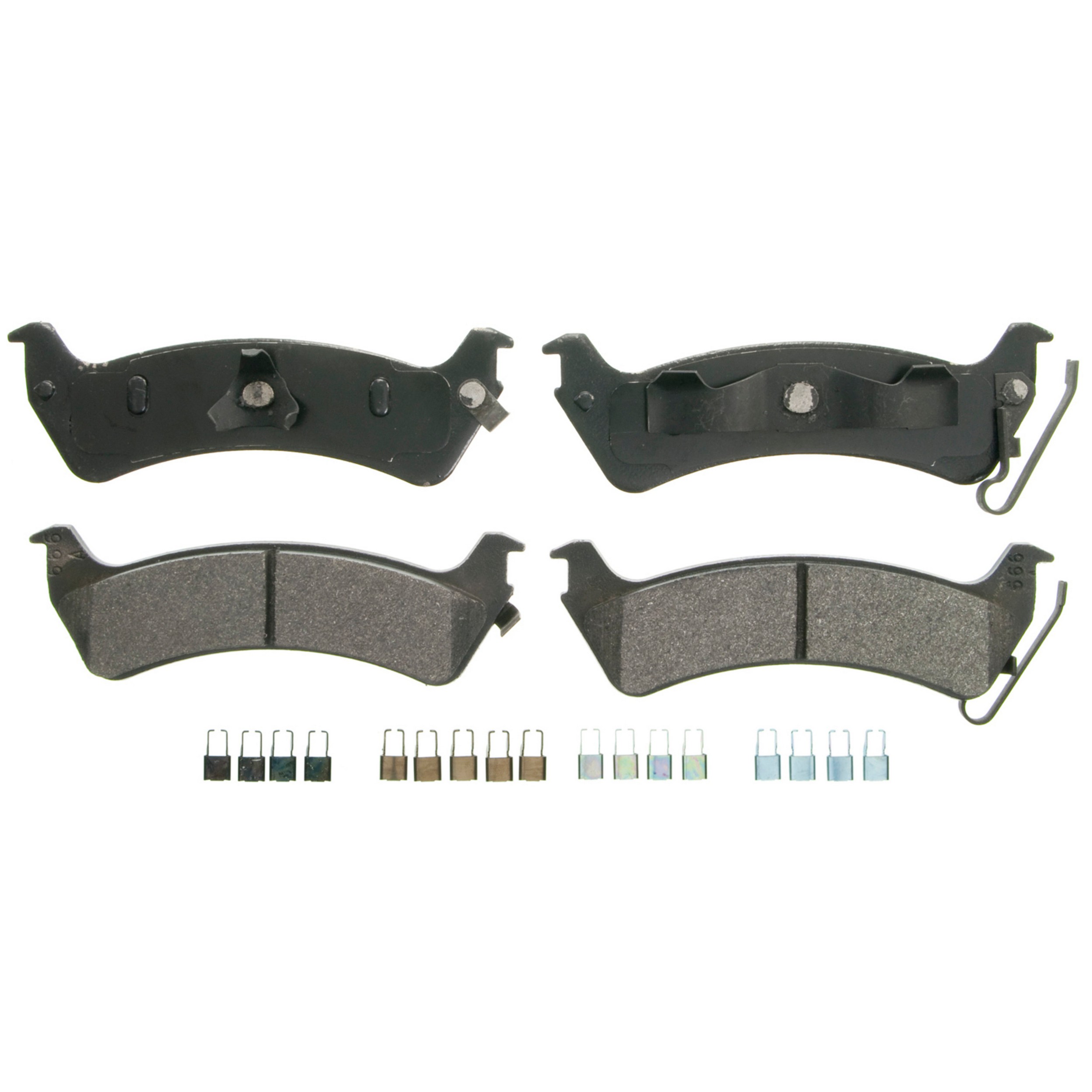 QuickStop Rear Disc Brake Pad Set Semi-Metallic