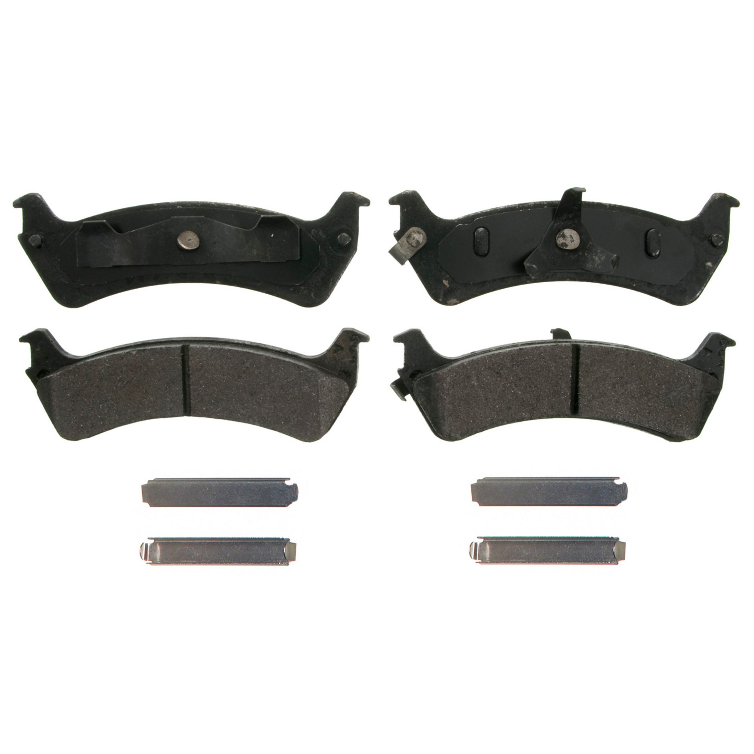 QuickStop Rear Disc Brake Pad Set Semi-Metallic