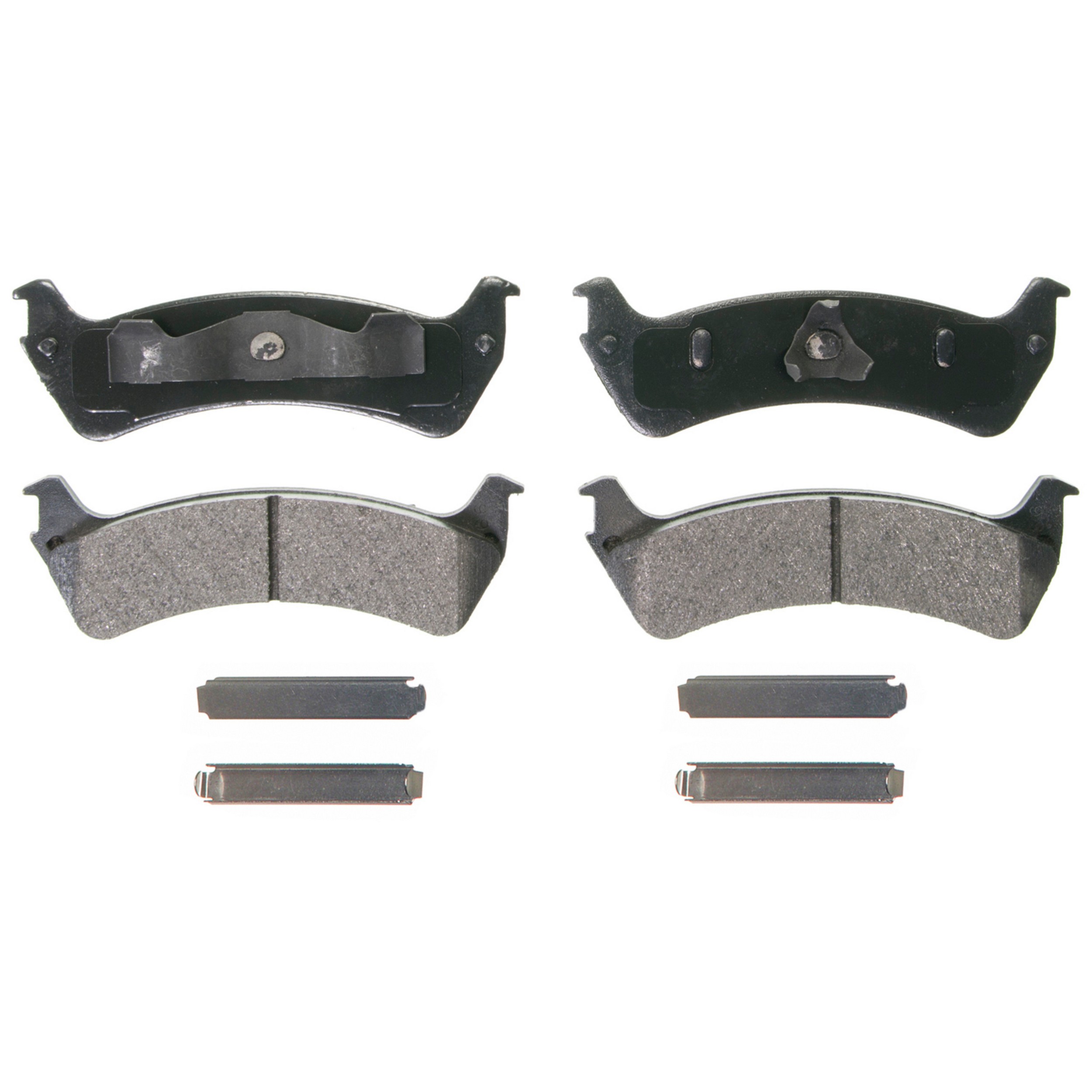 QuickStop Rear Disc Brake Pad Set Semi-Metallic