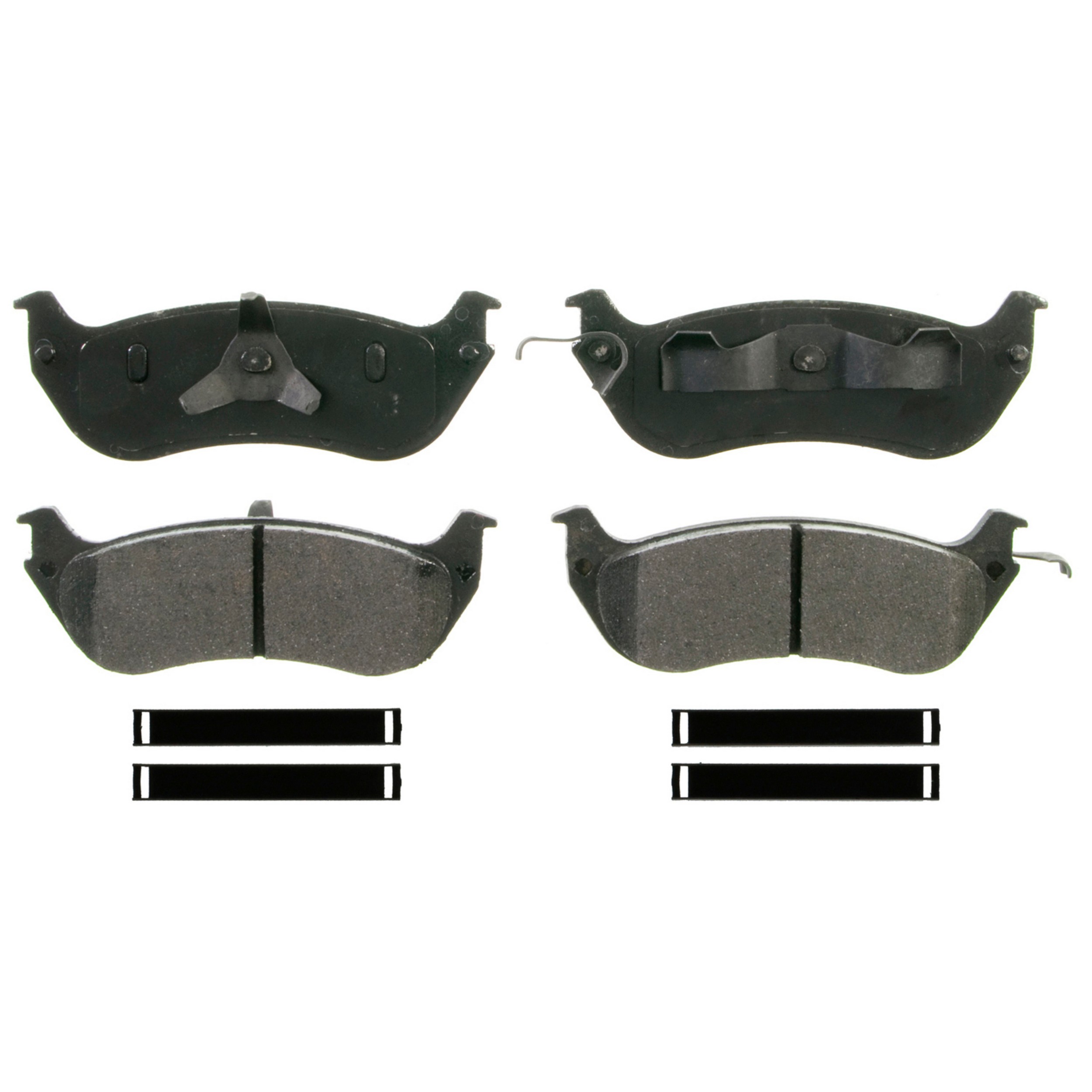 QuickStop Rear Disc Brake Pad Set Semi-Metallic