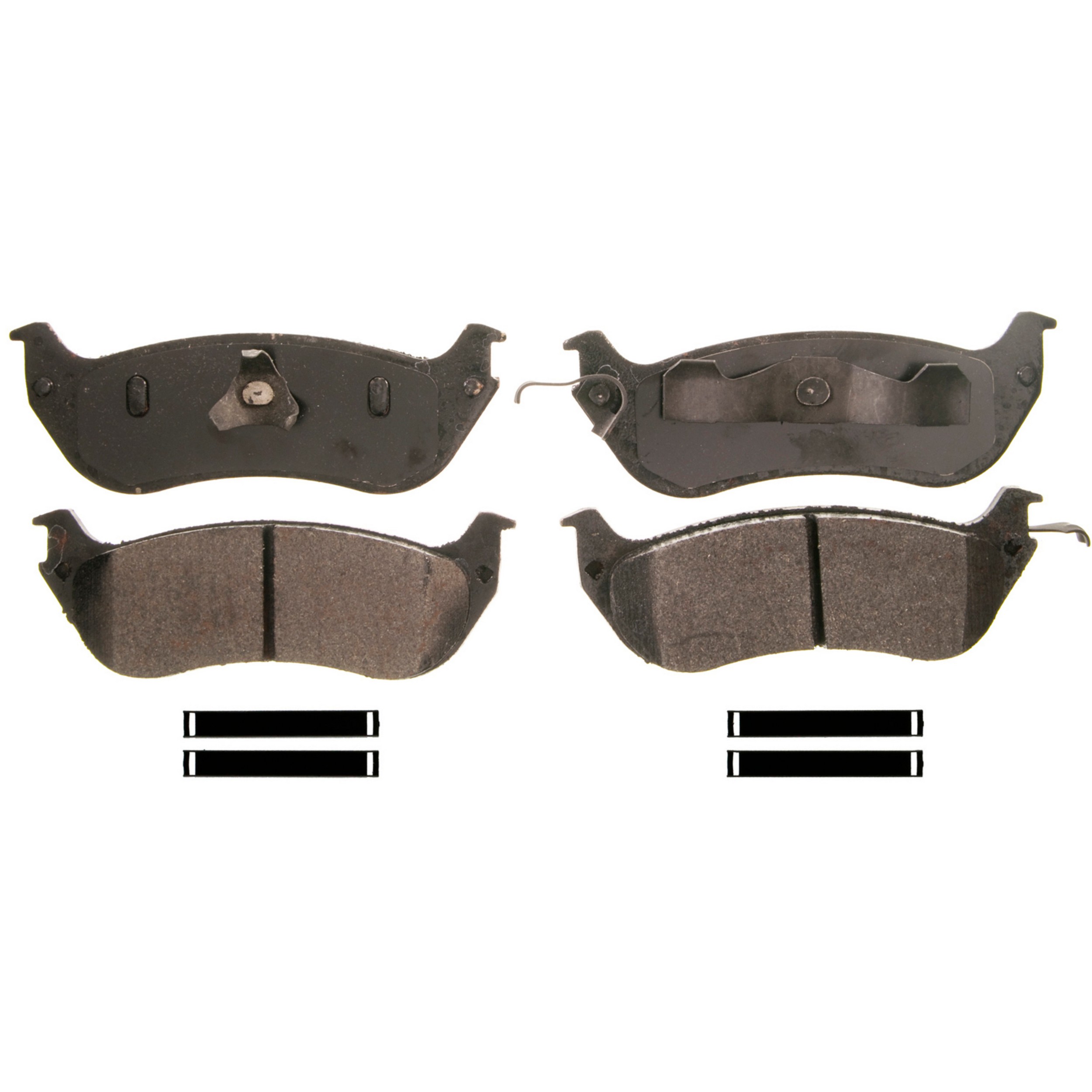 QuickStop Rear Disc Brake Pad Set Semi-Metallic