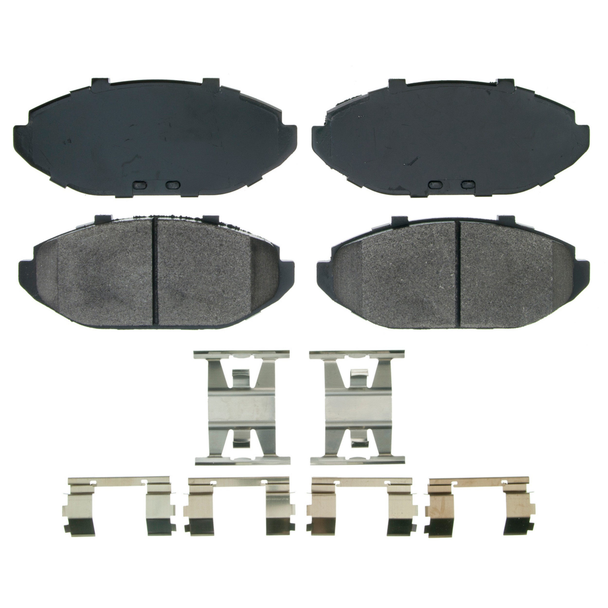 QuickStop Front Disc Brake Pad Set Semi-Metallic
