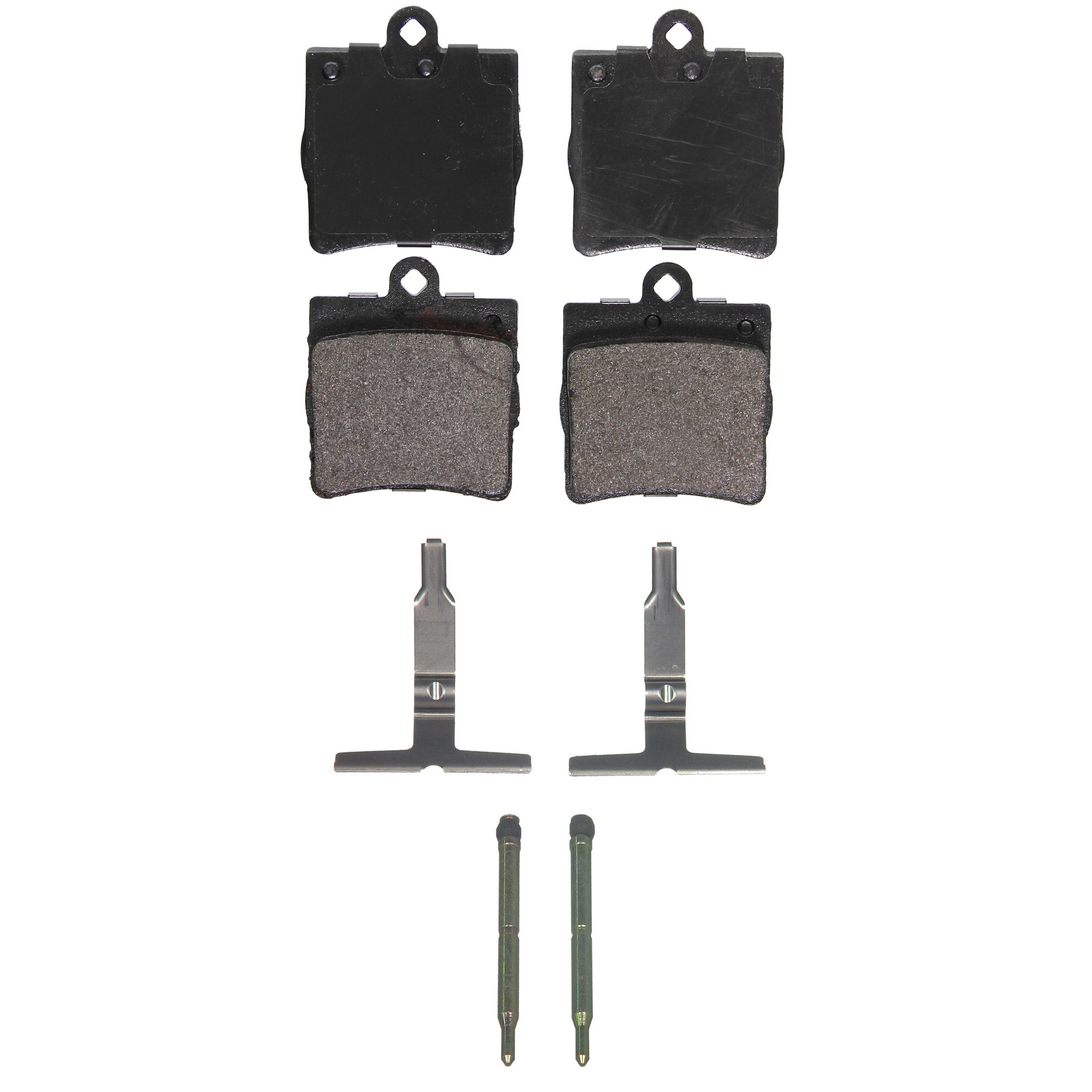 QuickStop Rear Disc Brake Pad Set Semi-Metallic