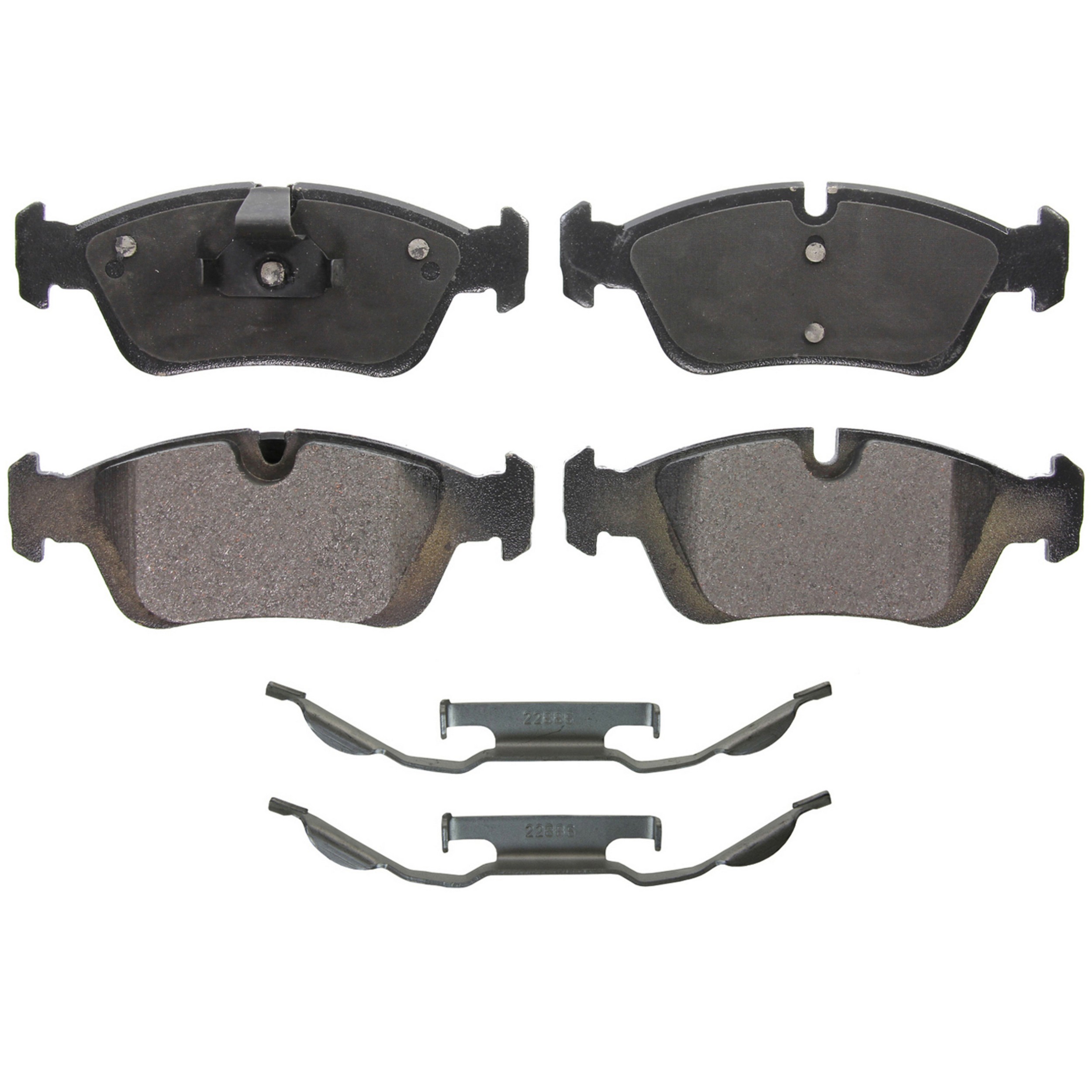 QuickStop Front Disc Brake Pad Set Semi-Metallic