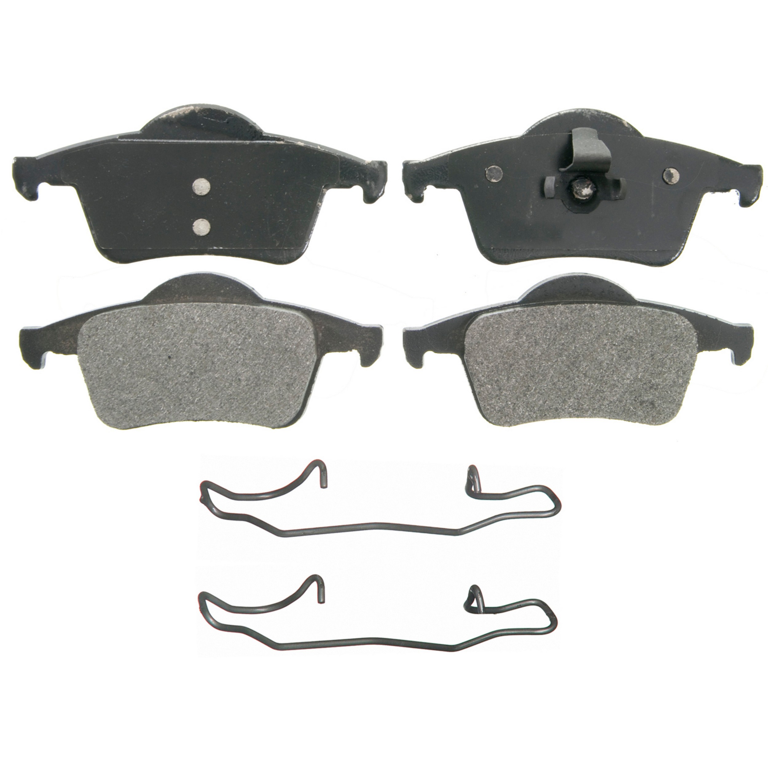 QuickStop Rear Disc Brake Pad Set Semi-Metallic