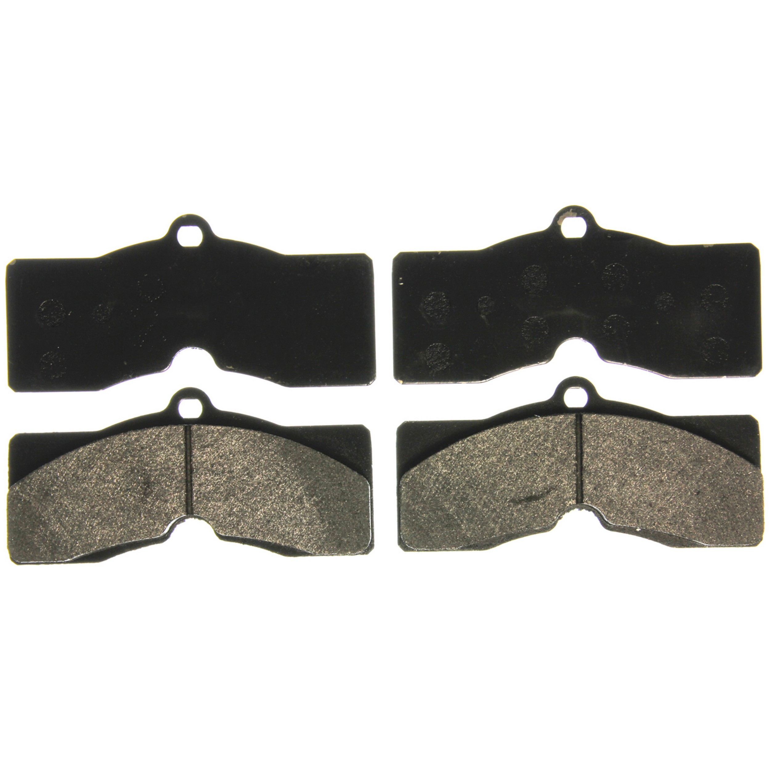 QuickStop Front; Rear Disc Brake Pad Set Semi-Metallic